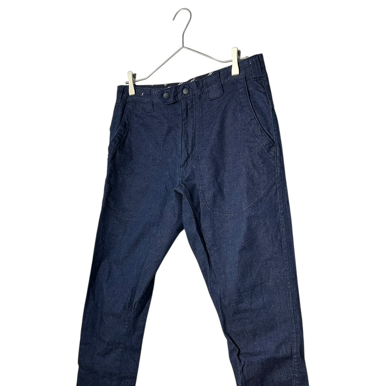 White Mountaineering(ホワイトマウンテニアリング) Tapered denim pants テーパード デニム トラウザー パンツ WM1171407 M インディゴ