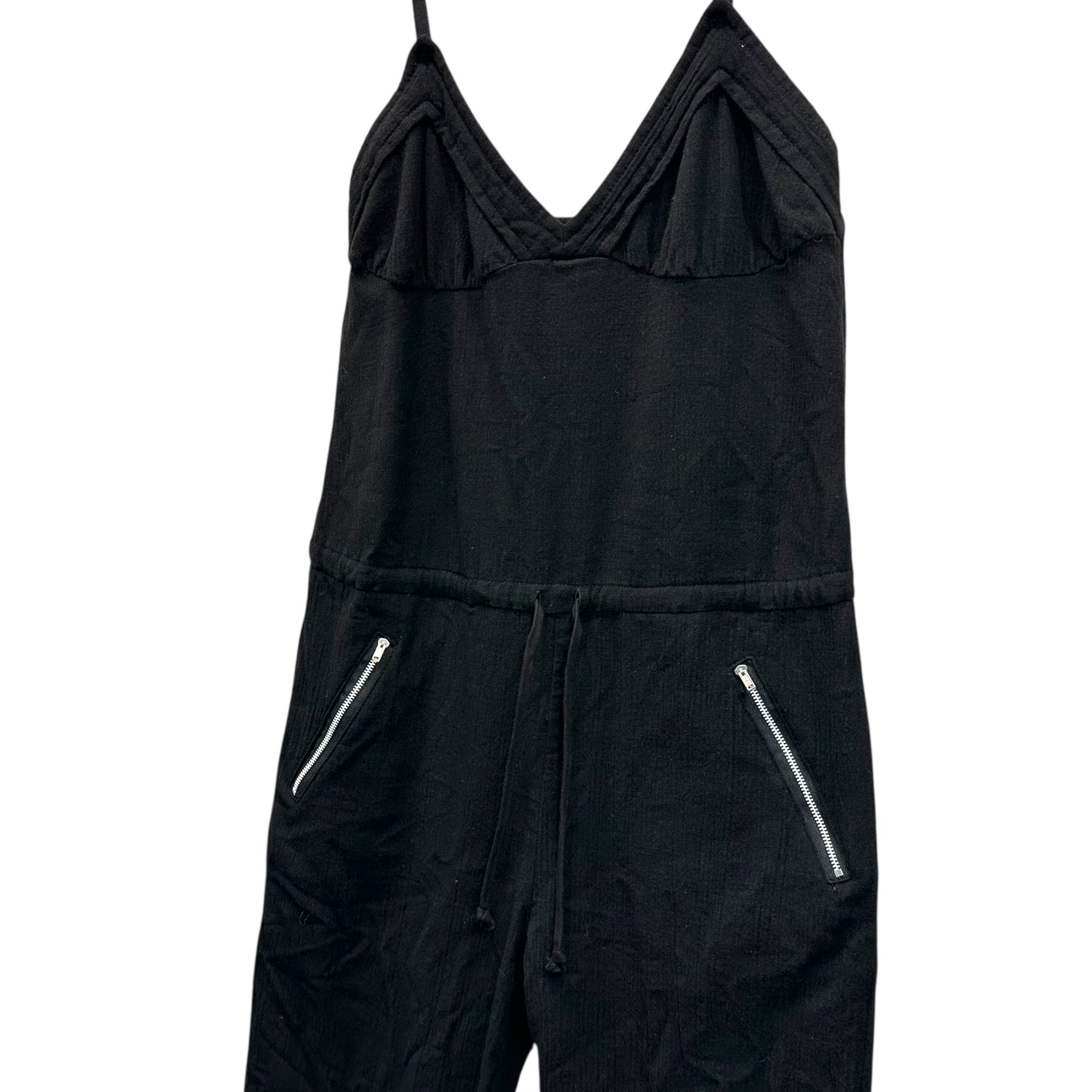 tricot COMME des GARCONS(トリココムデギャルソン) 10AW Product-dyed Wool Nylon All-in-One 製品染め ウール ナイロン オールインワン TF-A002 M ブラック AD2010