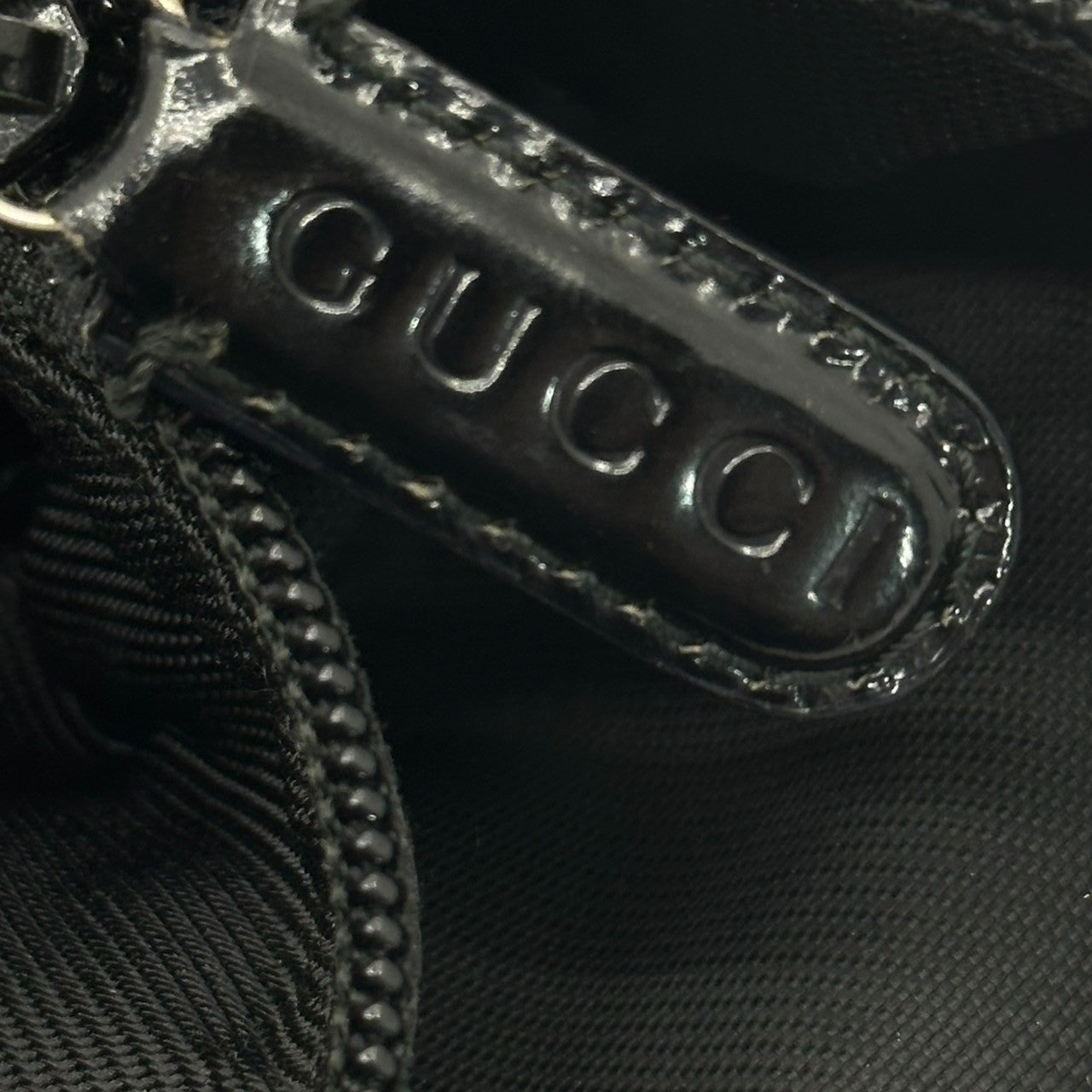 GUCCI(グッチ) Bamboo Nylon Tote Bag バンブー ナイロン トート バッグ 000・1998・0508 ブラック