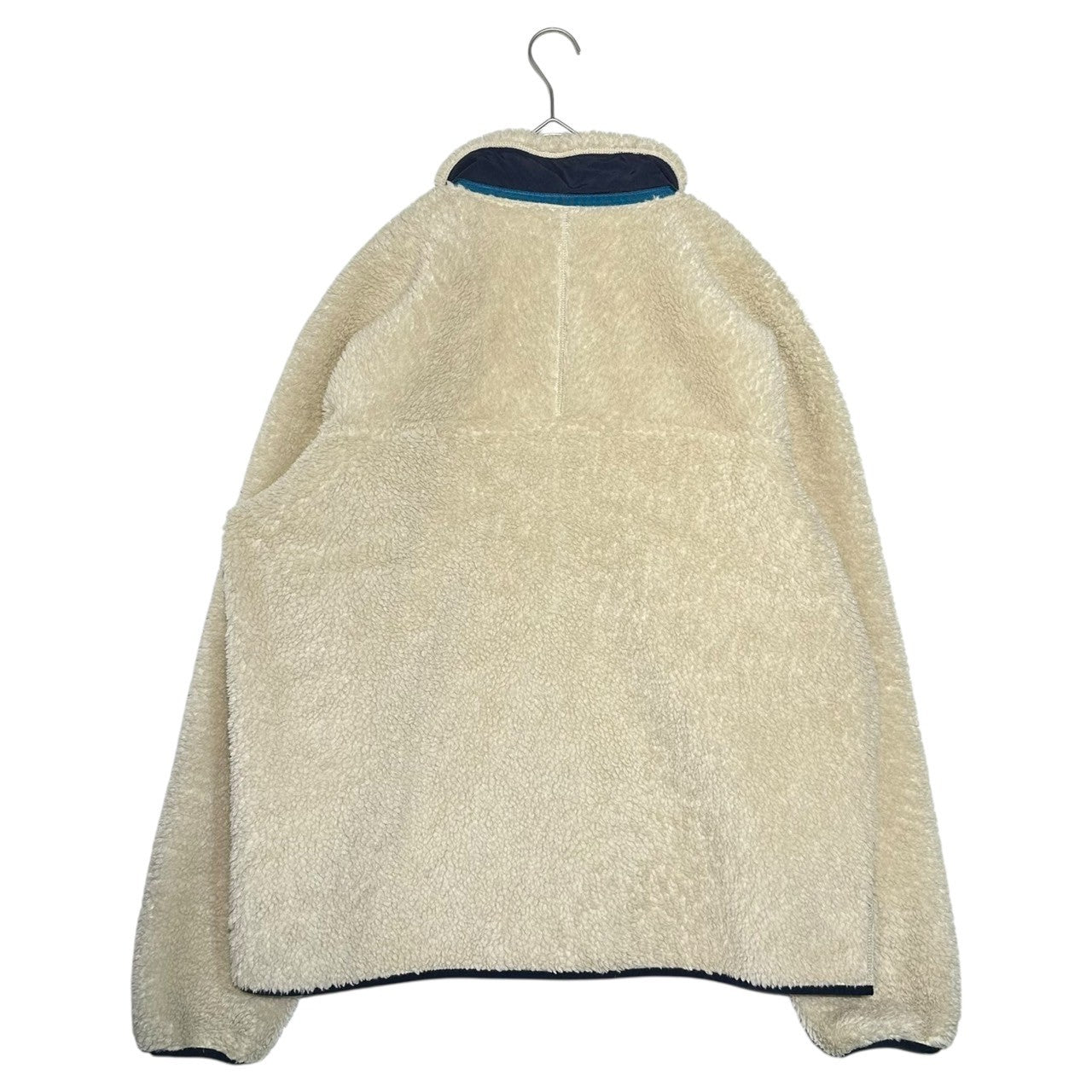 Patagonia(パタゴニア) CLASSIC RETRO-X クラシック レトロX ボア ジャケット STY23056 XXL アイボリー×ネイビー フリース アウトドア