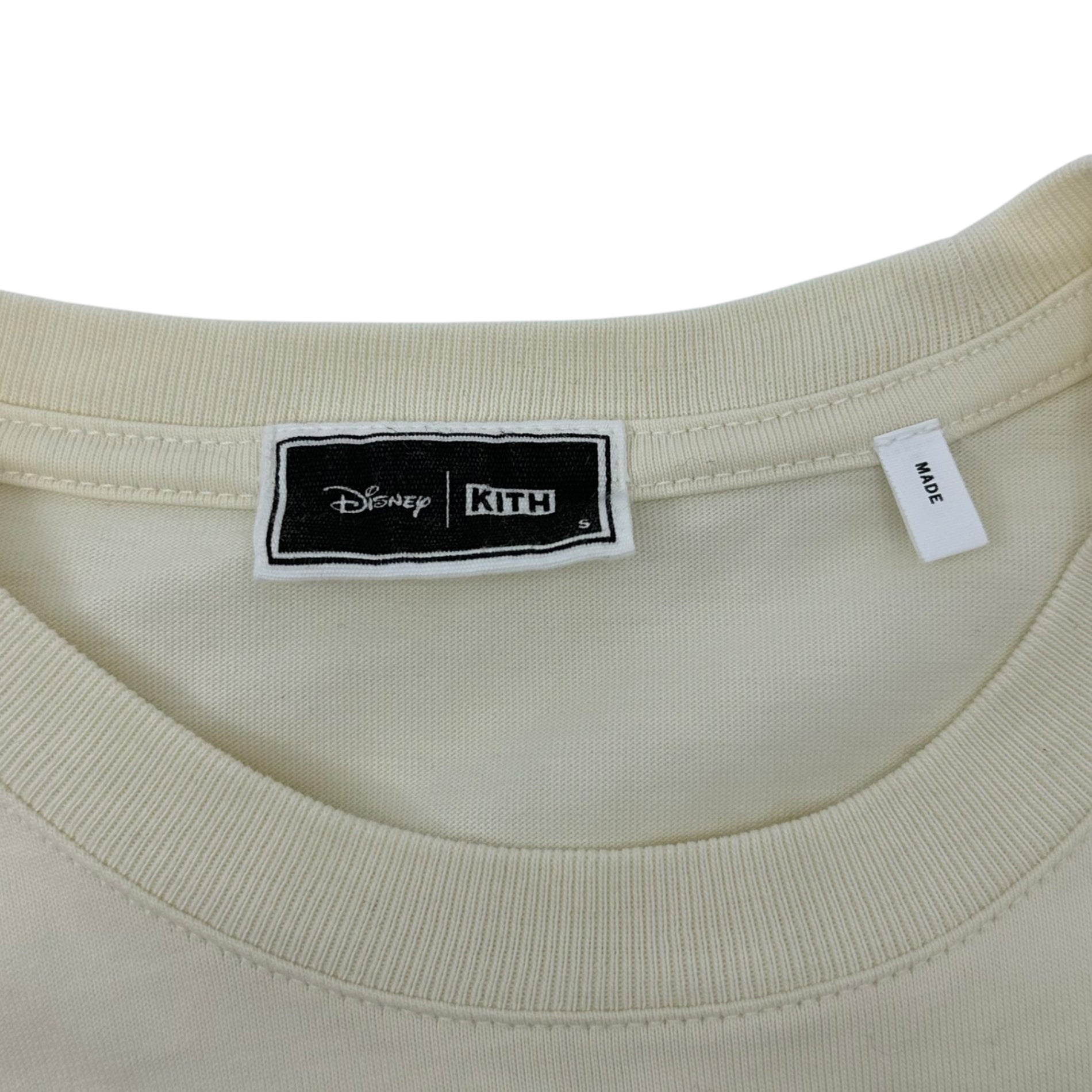 KITH×Disney(キス×ディズニー) 23AW Mickey & Friends Pluto Tee ミッキー&フレンズ プルート Tシャツ サンド KHM031728 S イエロー コラボ
