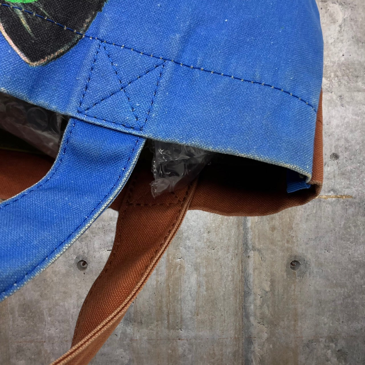 Vivienne Westwood(ヴィヴィアンウエストウッド) Kitten tote bag/キトゥントートバッグ ブルー 名作 猫