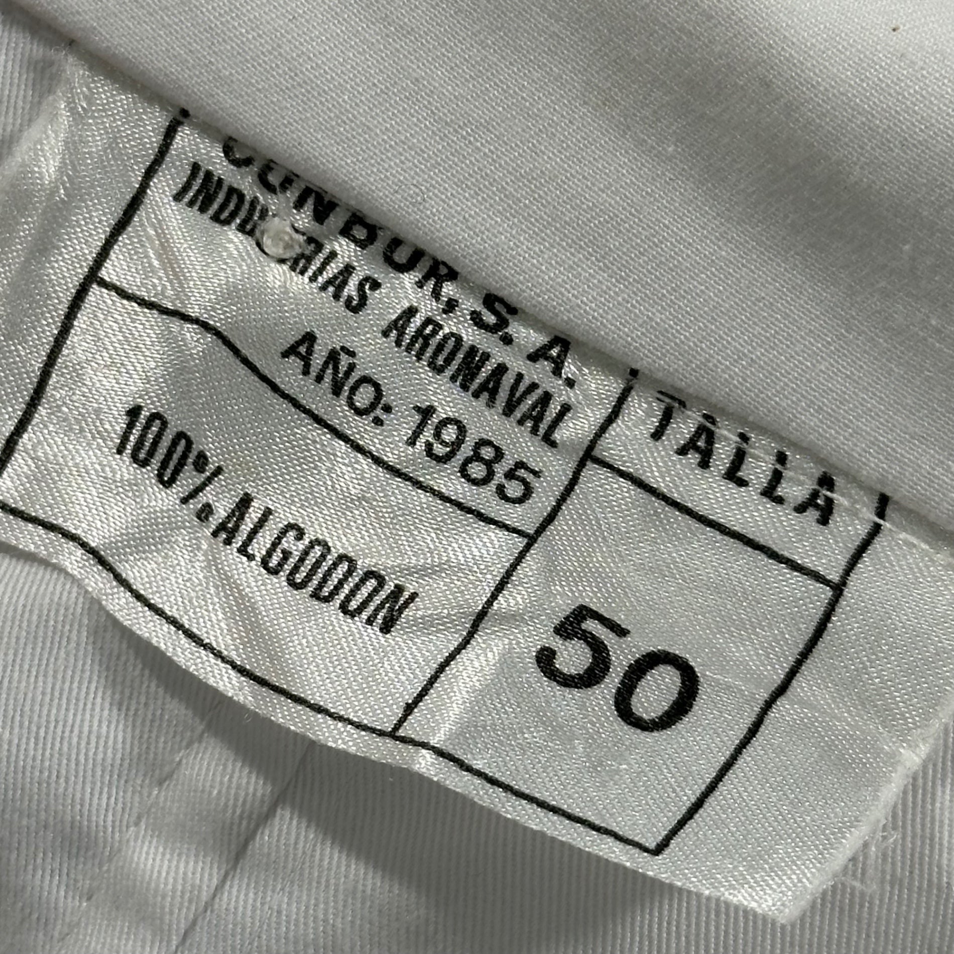 Spanish Military(スペイン軍) 1985's Mountain Troops White Snow Camo Parka 山岳部隊 スノーカモ パーカー 50(XL) ホワイト 80年代 ヴィンテージ シャツ スモック