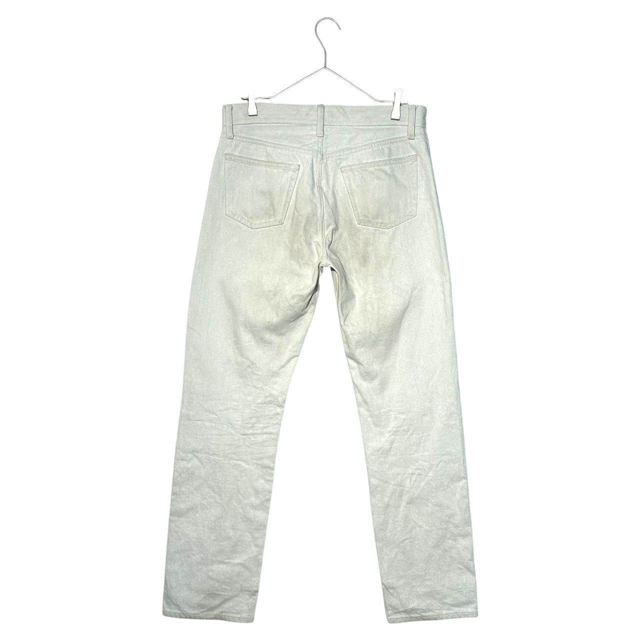 HELMUT LANG(ヘルムートラング) CLASSIC CUT Denim Pants クラシック カット ボタンフライ ストレート デニム パンツ 02-2360700-300-030 W30 ライトグレー リンクセオリージャパンタグ