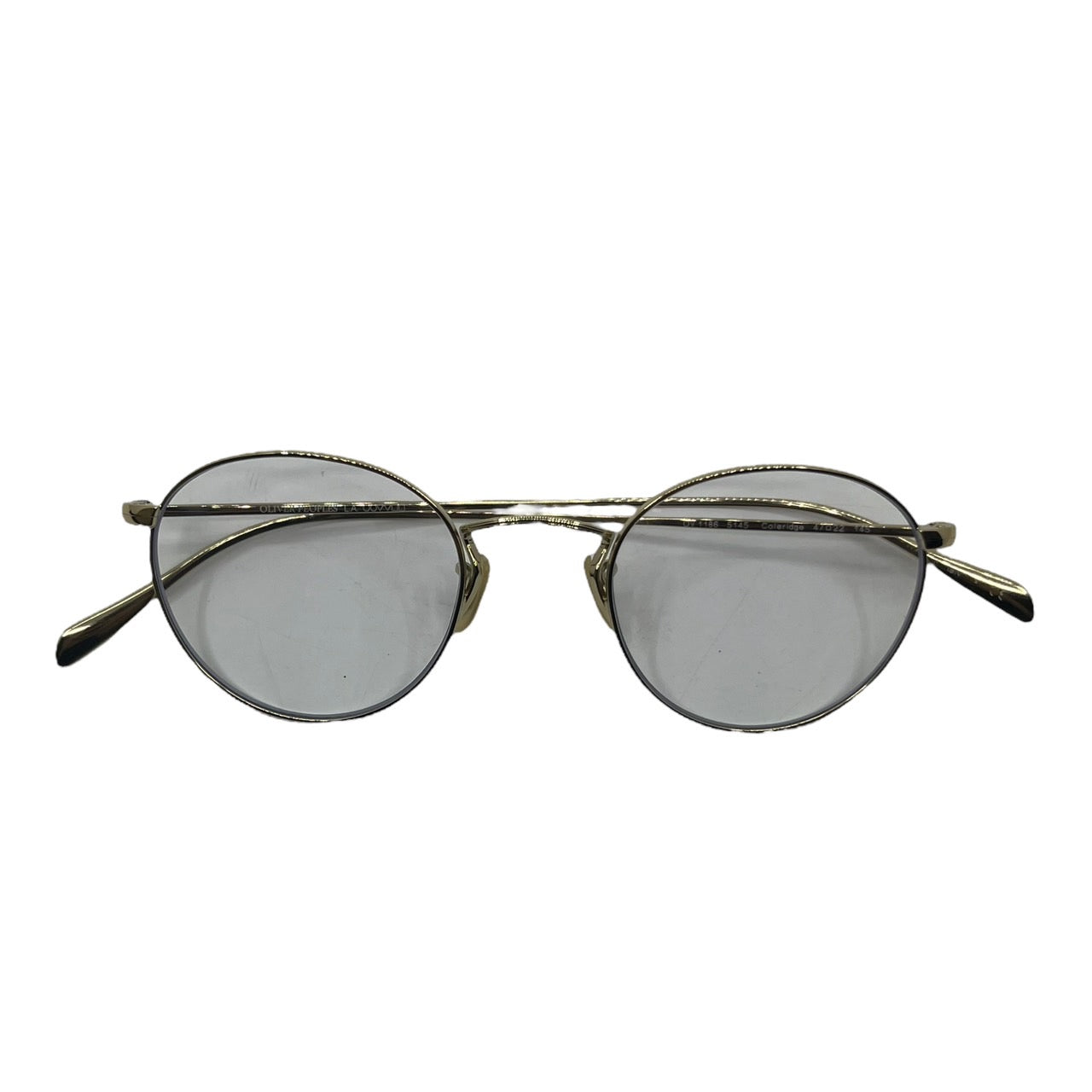 OLIVER PEOPLES(オリバーピープルズ) COLERIDGE/眼鏡 OV1186 47□22-145 ゴールド
