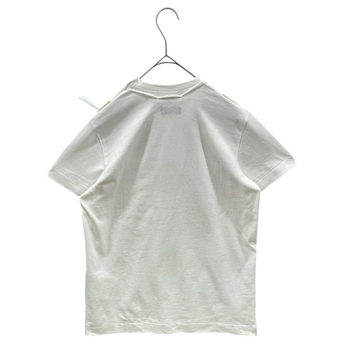 tricot COMME des GARCONS(トリココムデギャルソン) 2004SS Circle Dot Crew Neck T-Shirt サークルドット クルーネック Tシャツ SM-T031 FREE ホワイト×ゴールド AD2003 コルソコモ発売品