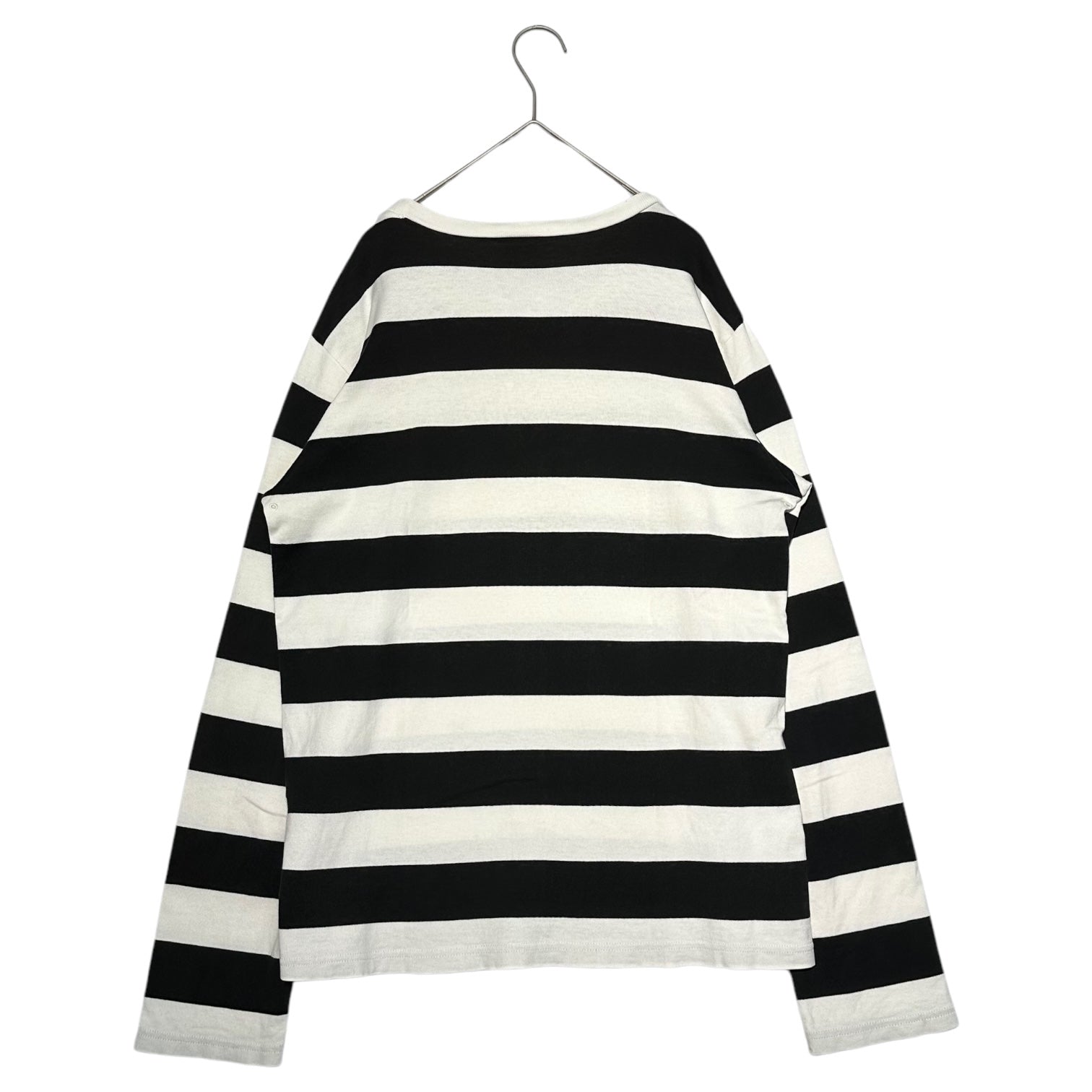 NUMBER (N)INE(ナンバーナイン) 03AW Kurt Cobain Period Striped Long-Sleeved Cut and Sewn カート期 長袖 ボーダー カットソー 2(S) ホワイト×ブラック 宮下氏 本人期 グランジ