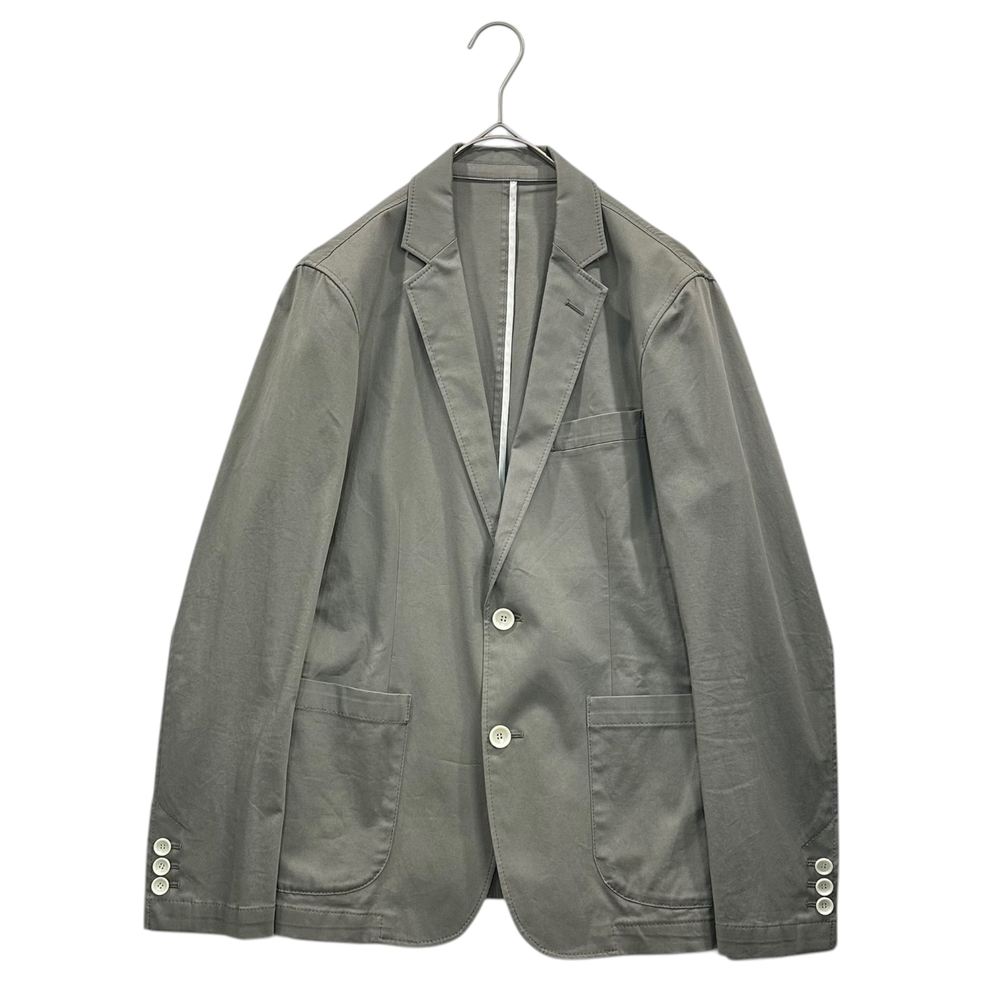 uniform experiment(ユニフォームエクスペリメント) 13SS Cotton-Stretch Casual Tailored Jacket コットン ストレッチ カジュアル テーラード ジャケット UE-130012 2(M程度) グレー