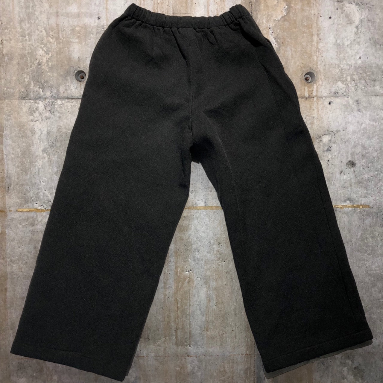 robe de chambre COMME des GARCONS(ローブドシャンブルコムデギャルソン) 04AWポリ縮絨ワイドパンツ RN-P001 表記なし(メンズMサイズ程度) ブラック AD2004