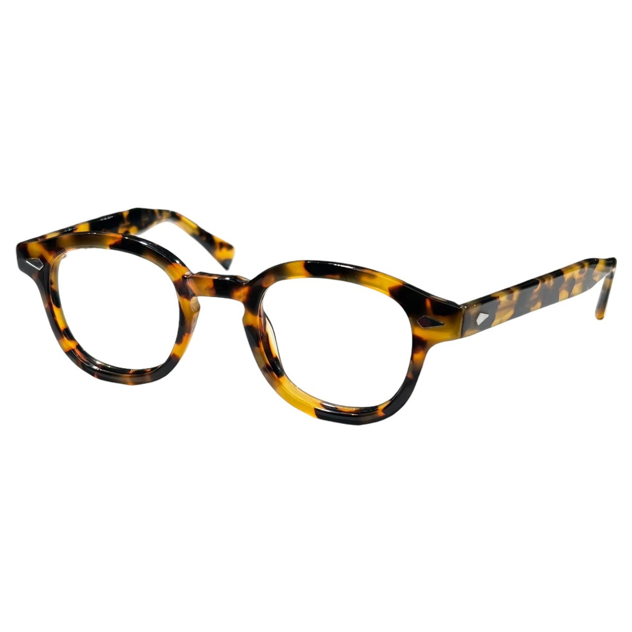 TART OPTICAL(タートオプティカル) 60's ARNEL - Tortoiseshell アーネル ウェリントン 眼鏡 鼈甲 5 3/4 44-24 ブラウン 60年代 ヴィンテージ