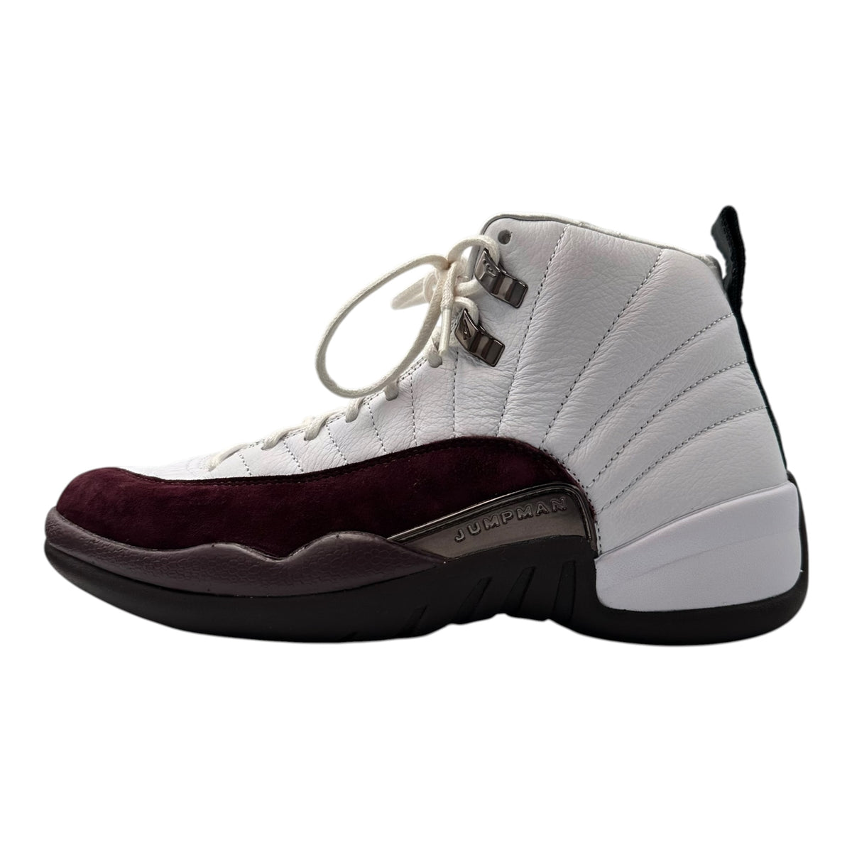 NIKE(ナイキ) Air Jordan 12 "White and Burgundy Crush" エアジョーダン12 DV6989-100 27.5cm バーガンディー×ホワイト スニーカー