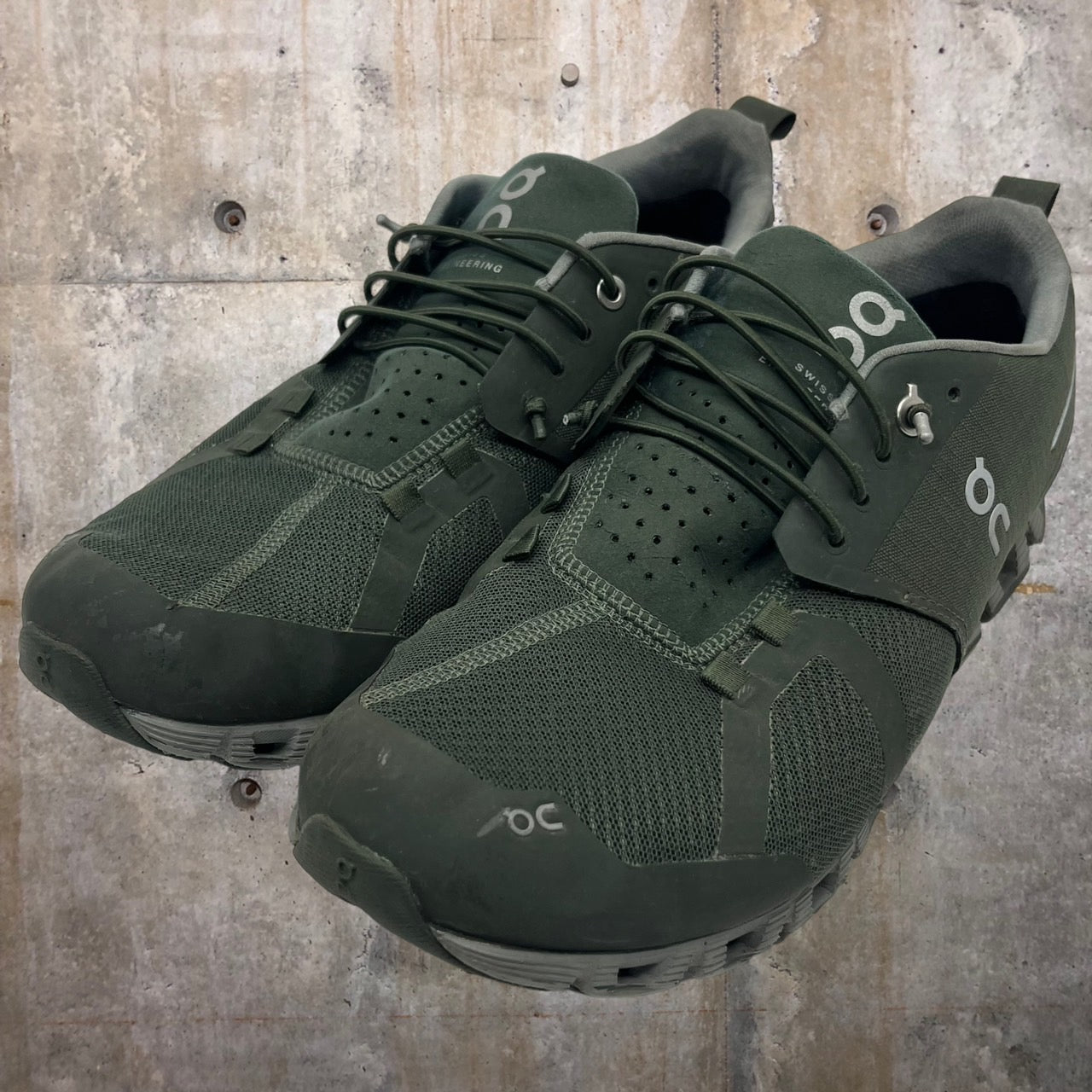 on(オン) Cloud Waterproof/ローカットスニーカー 26cm カーキ