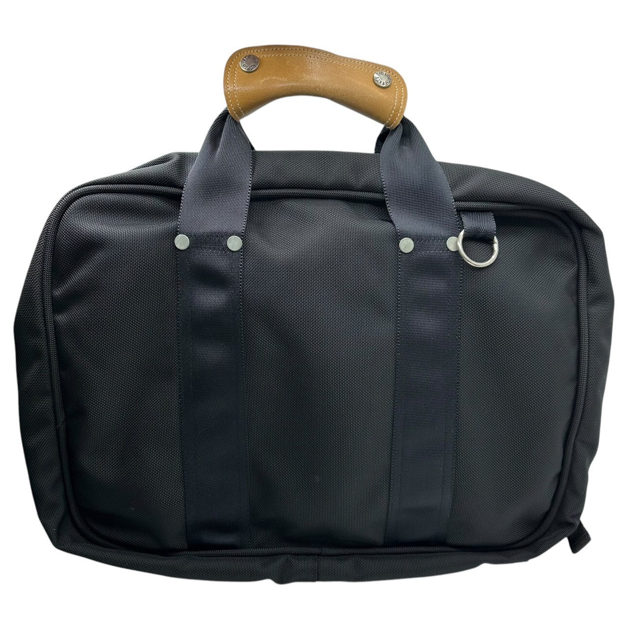 THE NORTH FACE(ノースフェイス) 90's Leather handle nylon briefcase レザー ハンドル ナイロン ブリーフ ケース 807102 ブラック 90年代~ ヴィンテージ ビジネス ハンド