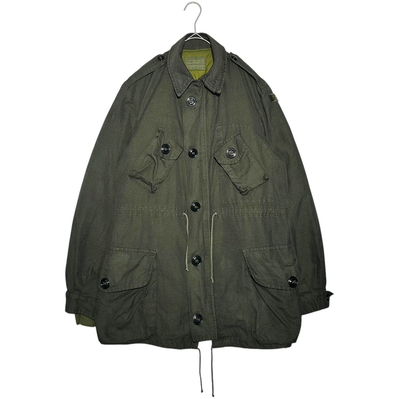 CANADIAN ARMY(カナダ軍) 90's GS MK II Combat Coat with Liner 90年代 コンバット コート ライナー付 8415-21-866-1519 S~M程度 カーキ