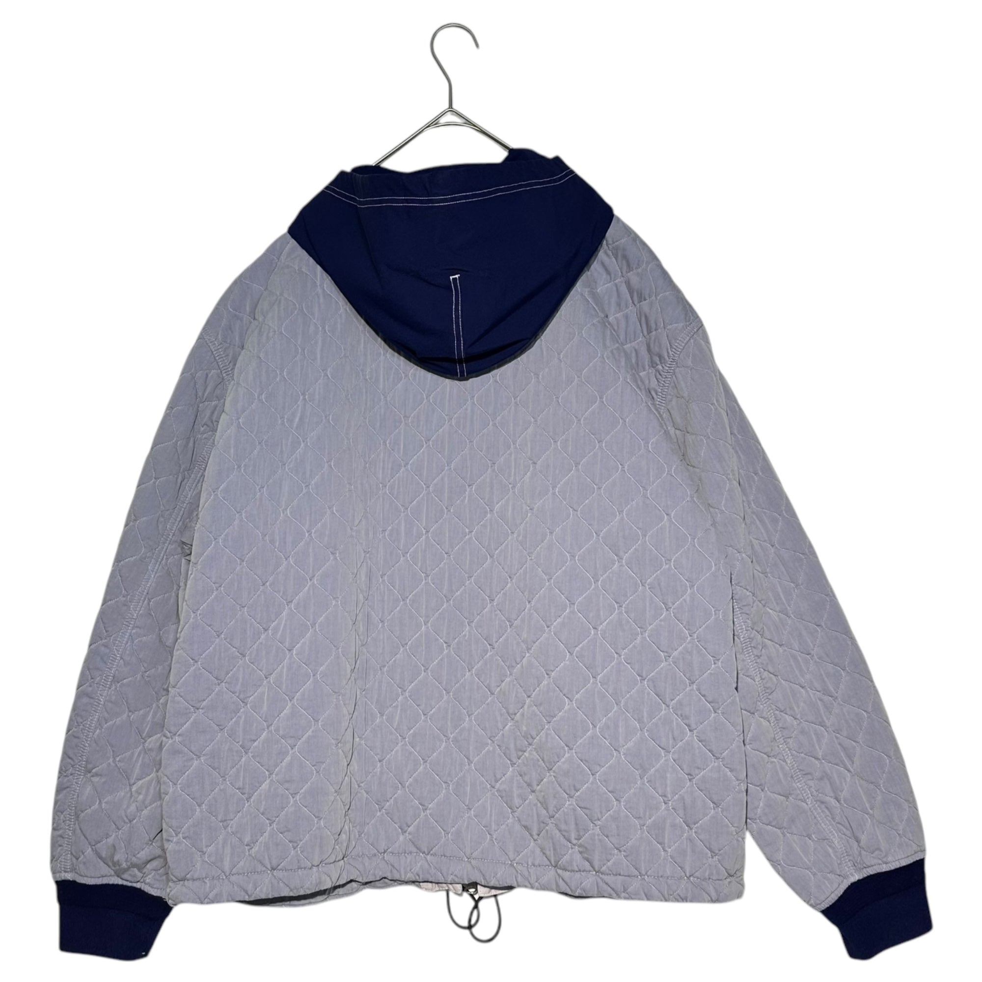 STONE ISLAND(ストーンアイランド) 23AW Quilted Hooded Zip-Up Jacket キルティング フーデット ジップアップ ジャケット 791540133 L ライトパープル×ブルー マウンテンパーカー