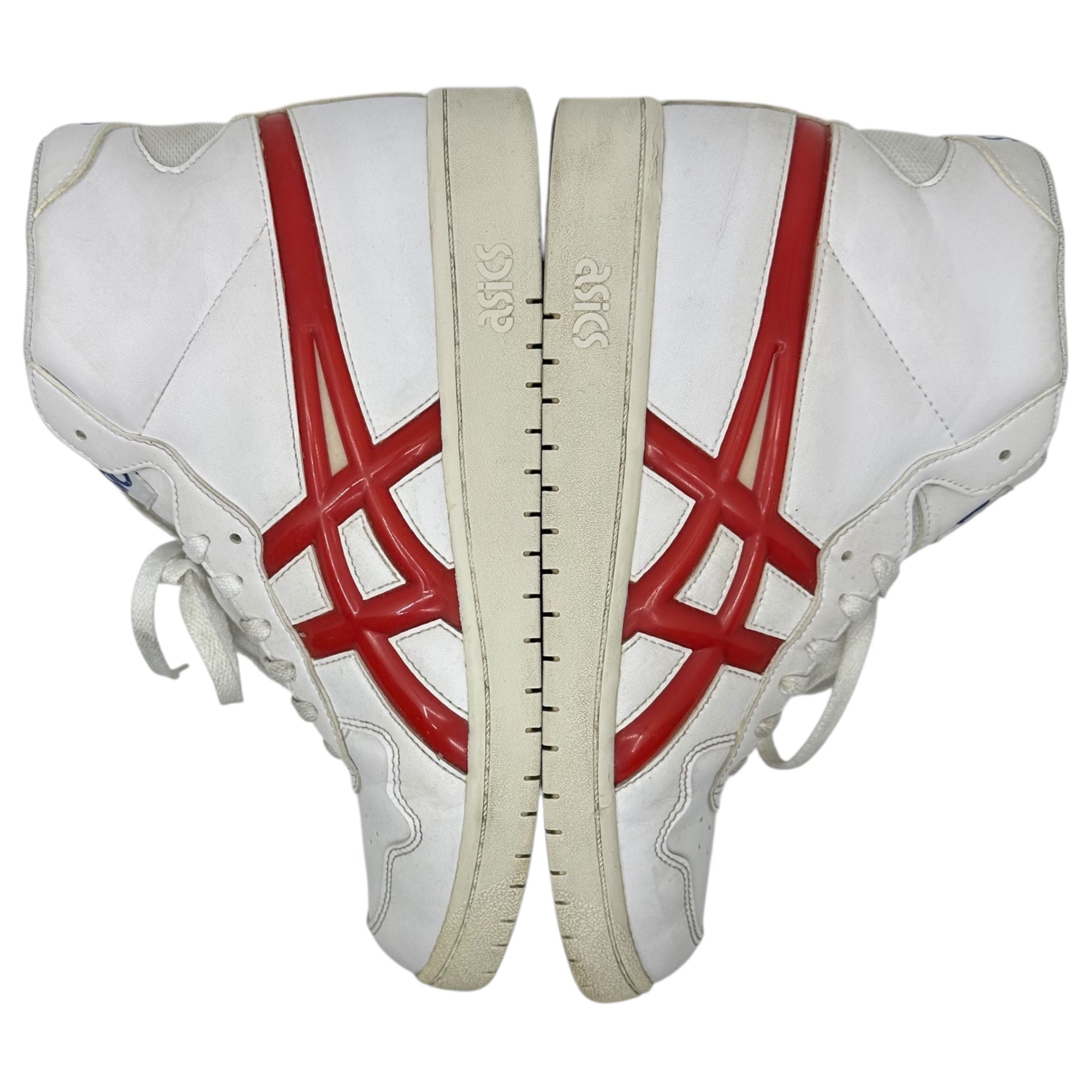 asics(アシックス) JAPAN L ジャパン エル 1191A270 26.5cm ホワイト×レッド ハイカット スニーカー シューズ