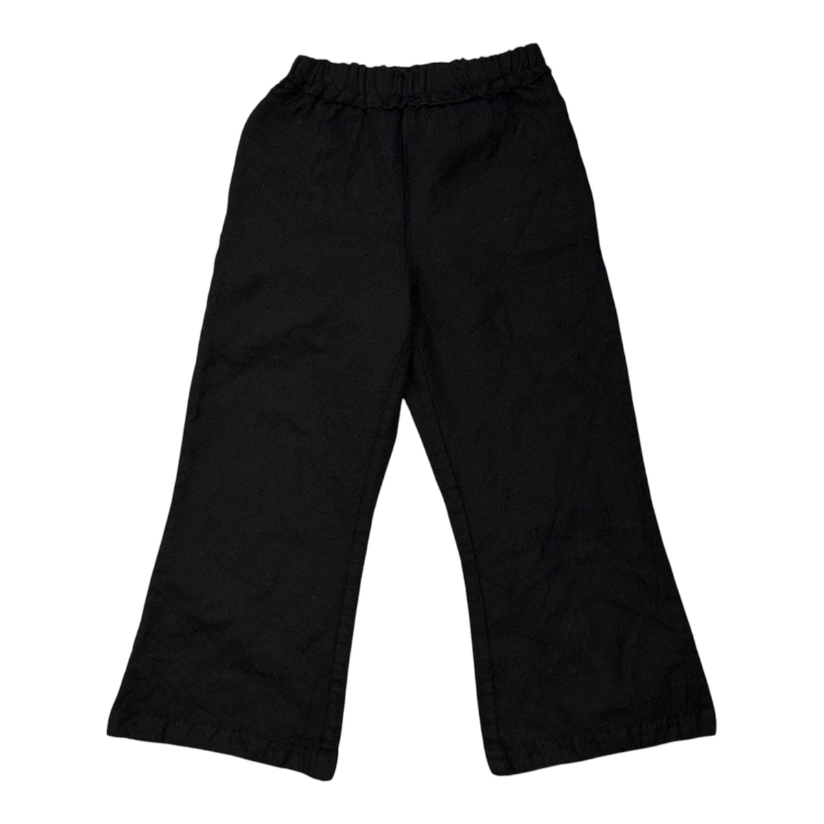 tricot COMME des GARCONS(トリココムデギャルソン) 2005AW Inside-Out Dyed Wool Easy Pants インサイドアウト 製品染め ウール イージー パンツ TP-P039 FREE ブラック AD2005