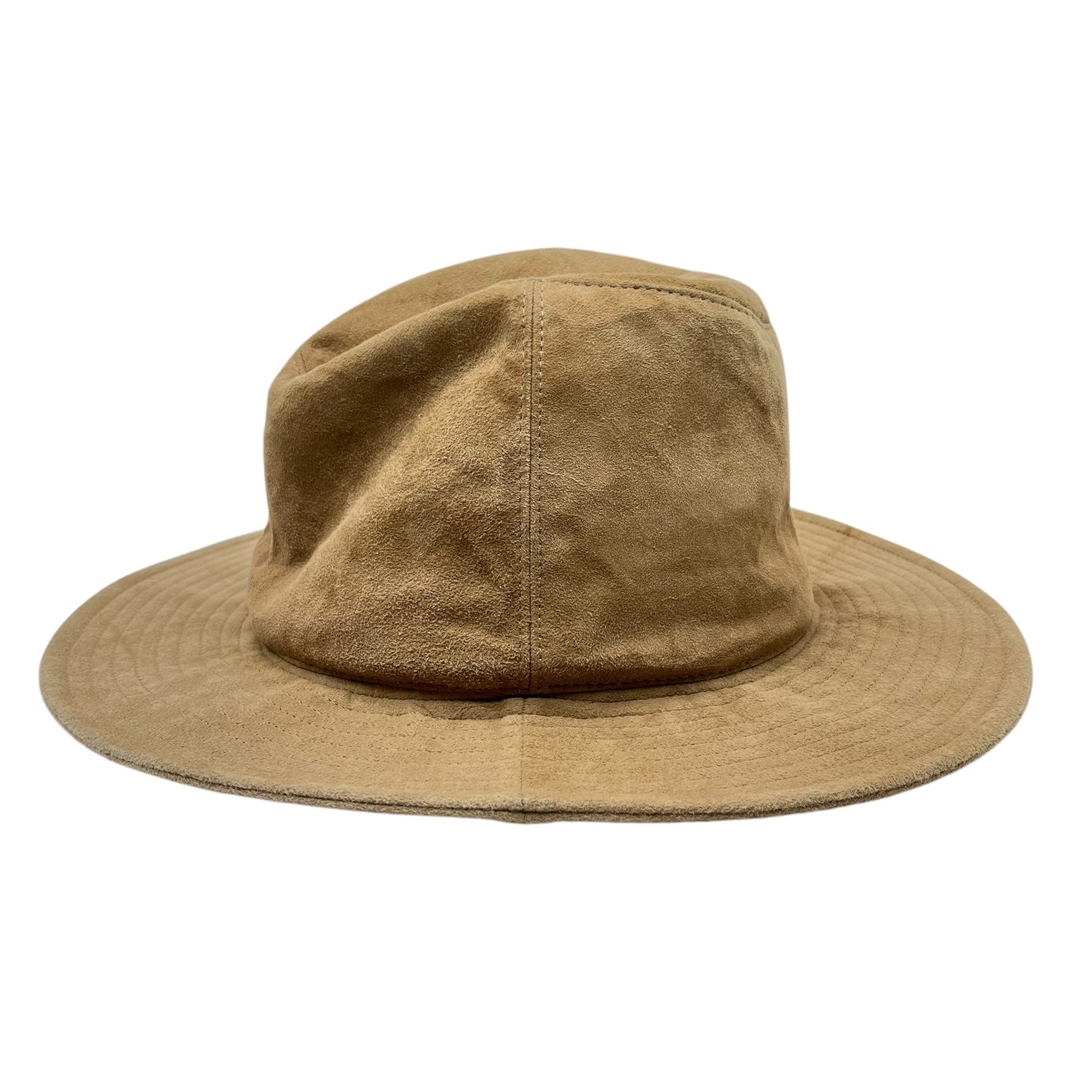 KIJIMATAKAYUKI(キジマタカユキ) OVERSIZE SUEDE HAT オーバーサイズ スウェード ハット ワイドブリム 2 ベージュ