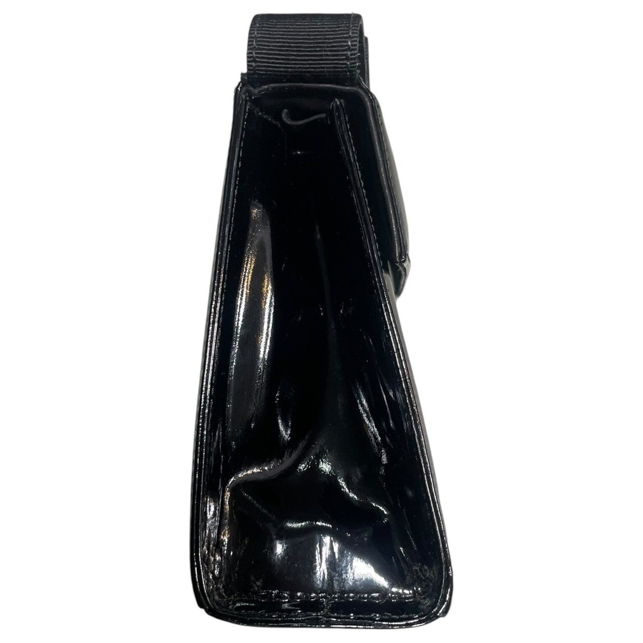 Salvatore Ferragamo(サルヴァトーレフェラガモ) Vara Ribbon Enamel Leather Hand Bag ヴァラ リボン エナメル レザー ハンド バッグ AX 21 3104 ブラック