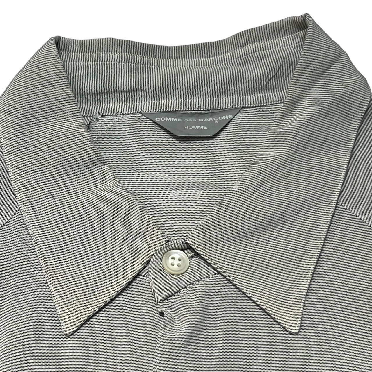 COMME des GARCONS HOMME(コムデギャルソンオム) 80's raglan sleeve rayon shirt ラグランスリーブレーヨンシャツ HB-050180 XL程度 グレー 本人期