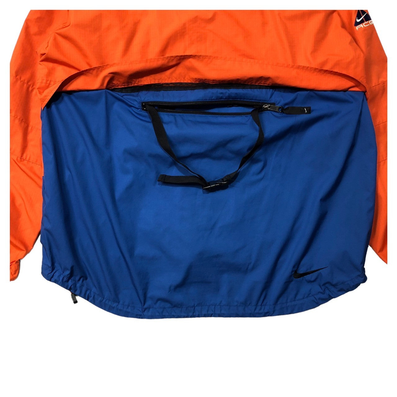 NIKE ACG(ナイキエーシージー) 90's gimmick tech jacket ギミック テック ジャケット マウンテンパーカー ナイロン F7-NAC XL オレンジ×ブルー 90年代
