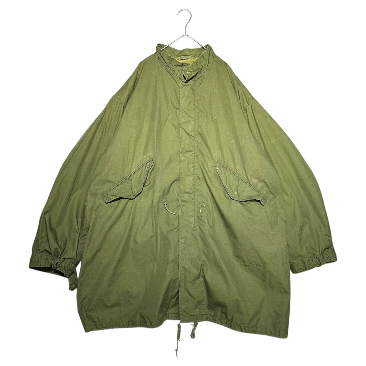 US ARMY(アメリカ軍) 80's M65 fishtail mod coat ライナー付 フィッシュ テール モッズ コート 8415-00-782-3218 MEDIUM オリーブ 82年製 ヴィンテージ ミリタリー 実物 SO-SEW STYLES