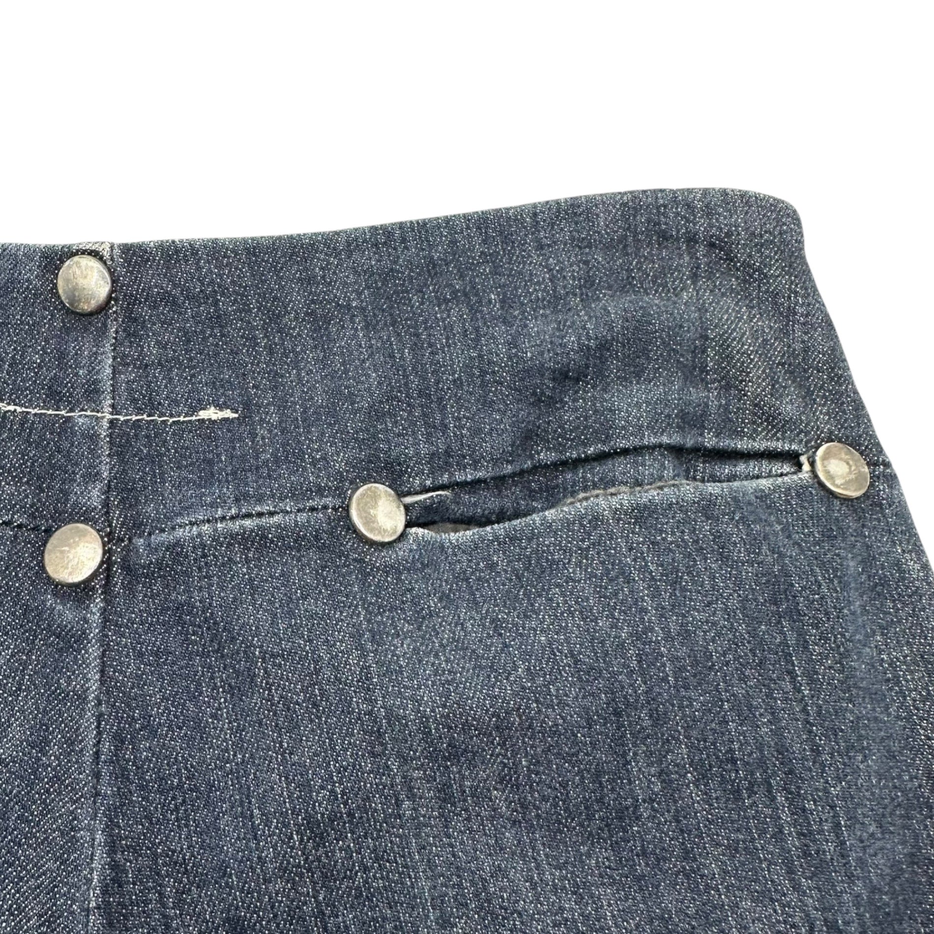 Martin Margiela(マルタンマルジェラ) 03AW HIGH CUT STANDARD LEG DENIM/ハイカット スタンダードレッグデニム/スタッズ 732P13992102 40(Lサイズ程度) インディゴ 初期 本人期 Martin Margiela 6