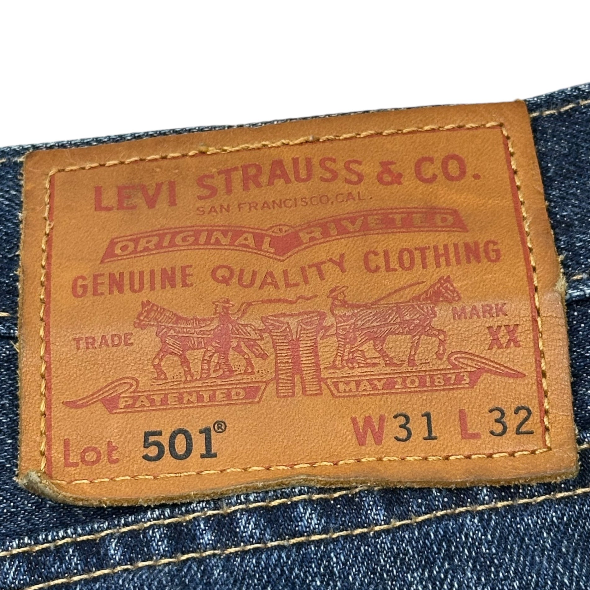 Levis PReMIUM(リーバイスプレミアム) 501 Straight Denim Pants ストレート デニム パンツ PC-00501-1485 W31 インディゴ