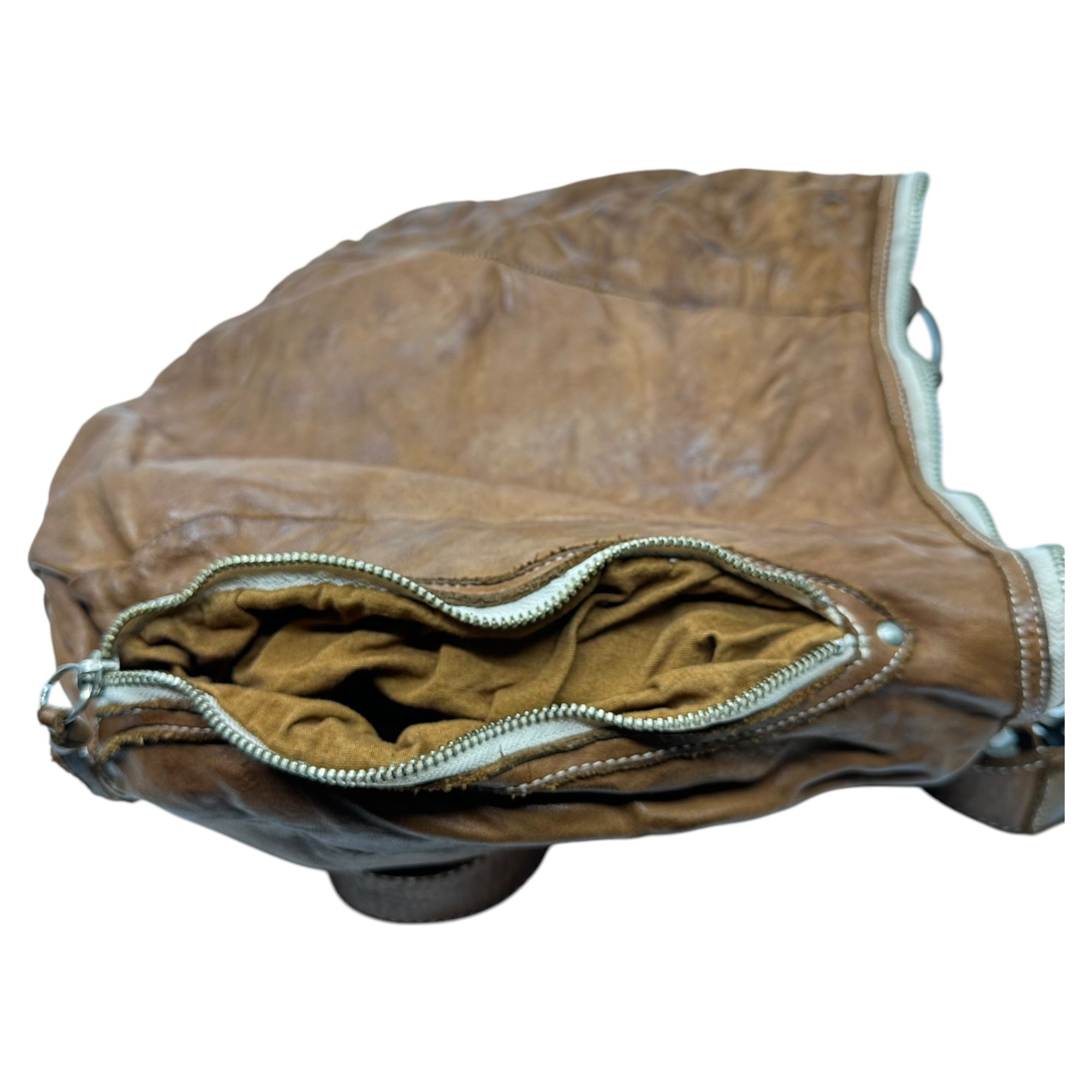 SISII(シシ) 2AWY Leather Shoulder Bags レザー ショルダー バッグ ブラウン