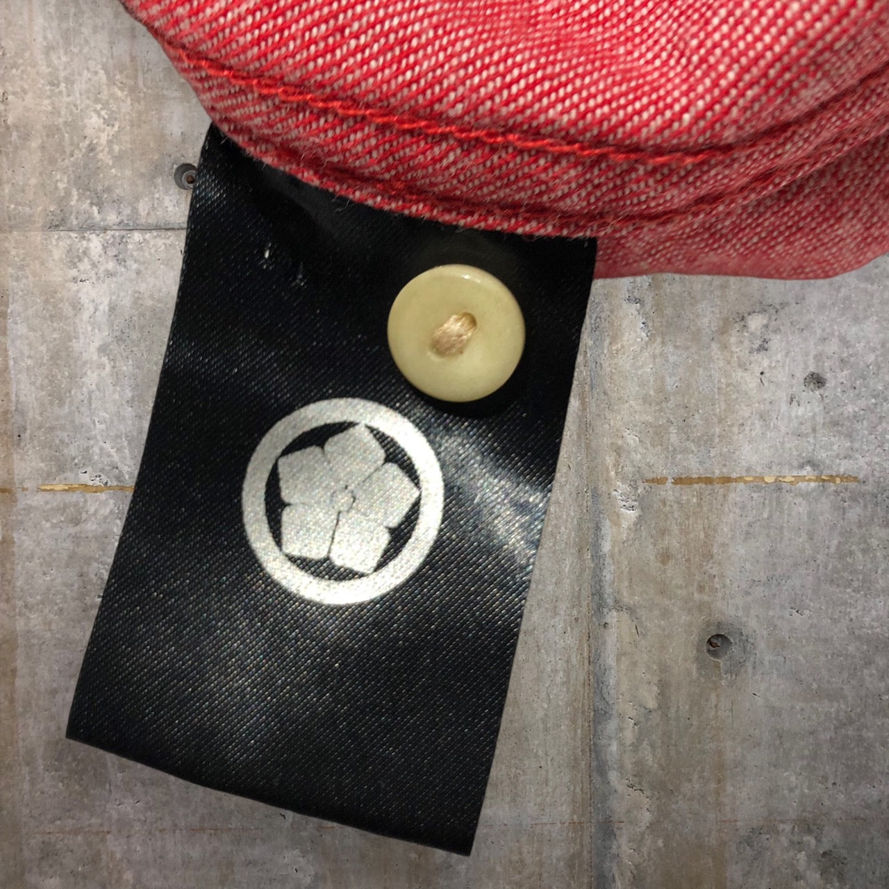 the Sakaki(ザサカキ) コットン羽織シャツ M レッド 廃版ブランド