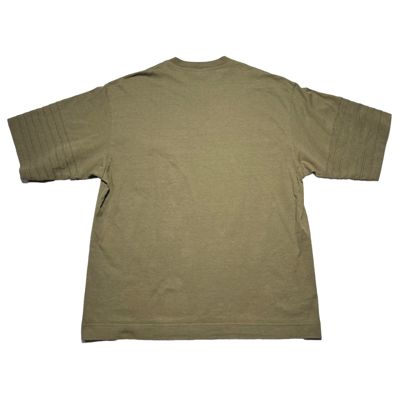 UNDERCOVERISM(アンダーカバイズム) Layered hagi sleeve big size T-shirt 重ねハギスリーブ ビッグサイズ Tシャツ UI1C4809 3(L) カーキ