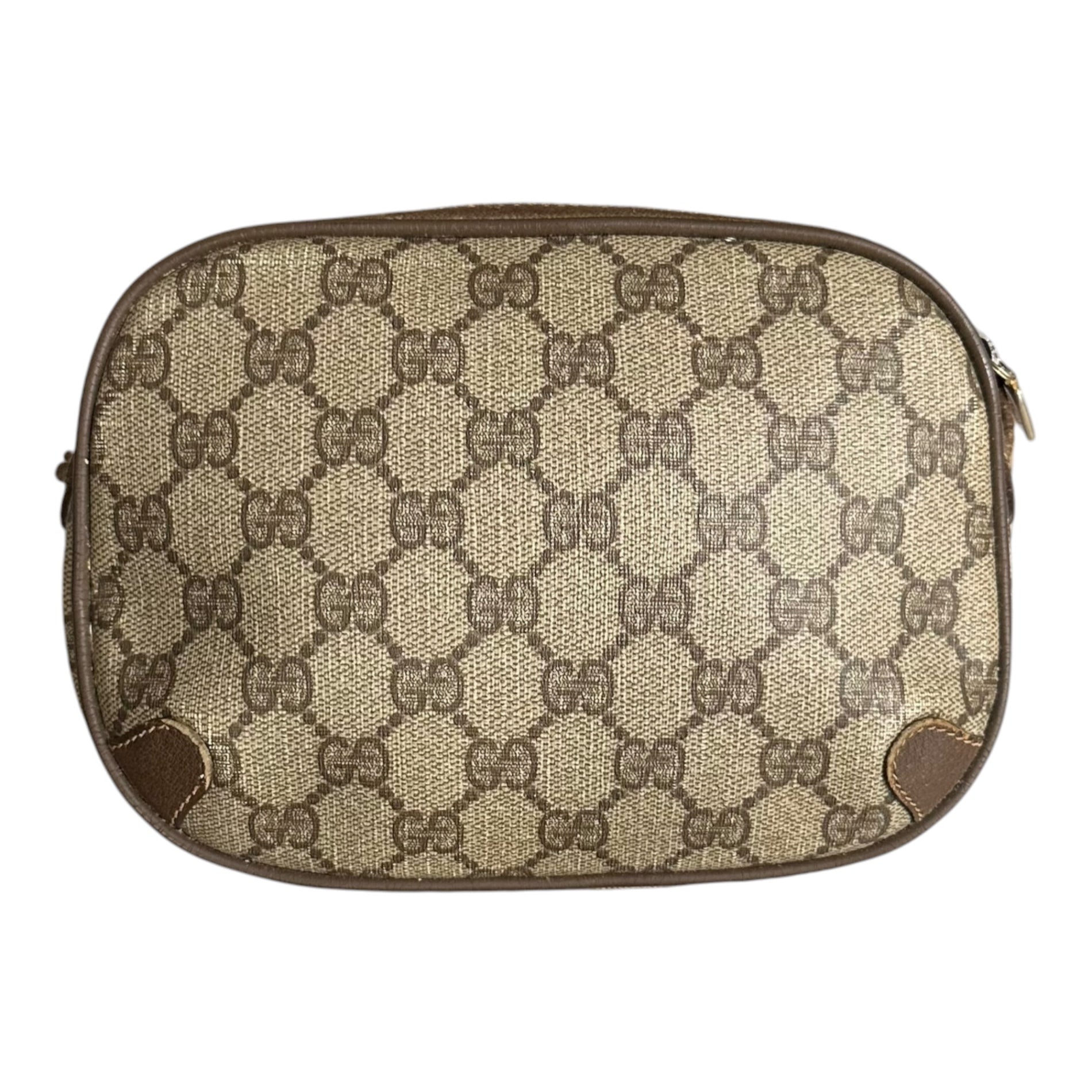 GUCCI(グッチ) 1970's~1980's GG Plus Sherry Line Shoulder Bag GGプラス シェリーライン ショルダー バッグ 89.02.066 ベージュ 70年代~80年代 ヴィンテージ OLD