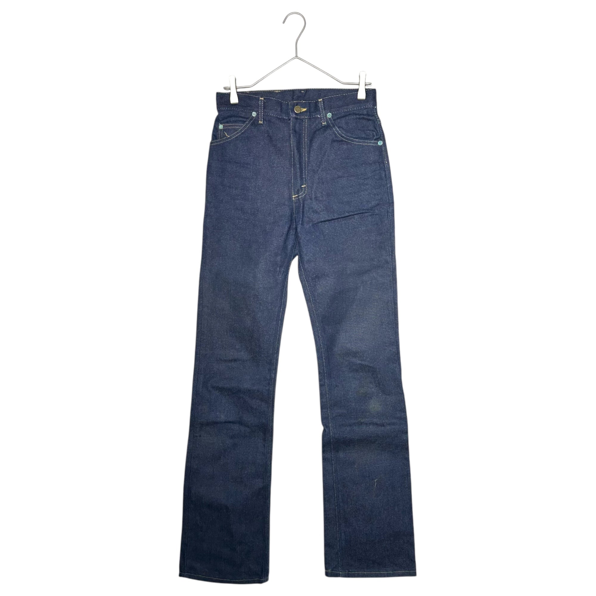 LEE(リー) 80’s~90's USA made Vintage flare denim pants ヴィンテージ フレア デニム パンツ 201-2541 28×34 インディゴ 濃紺