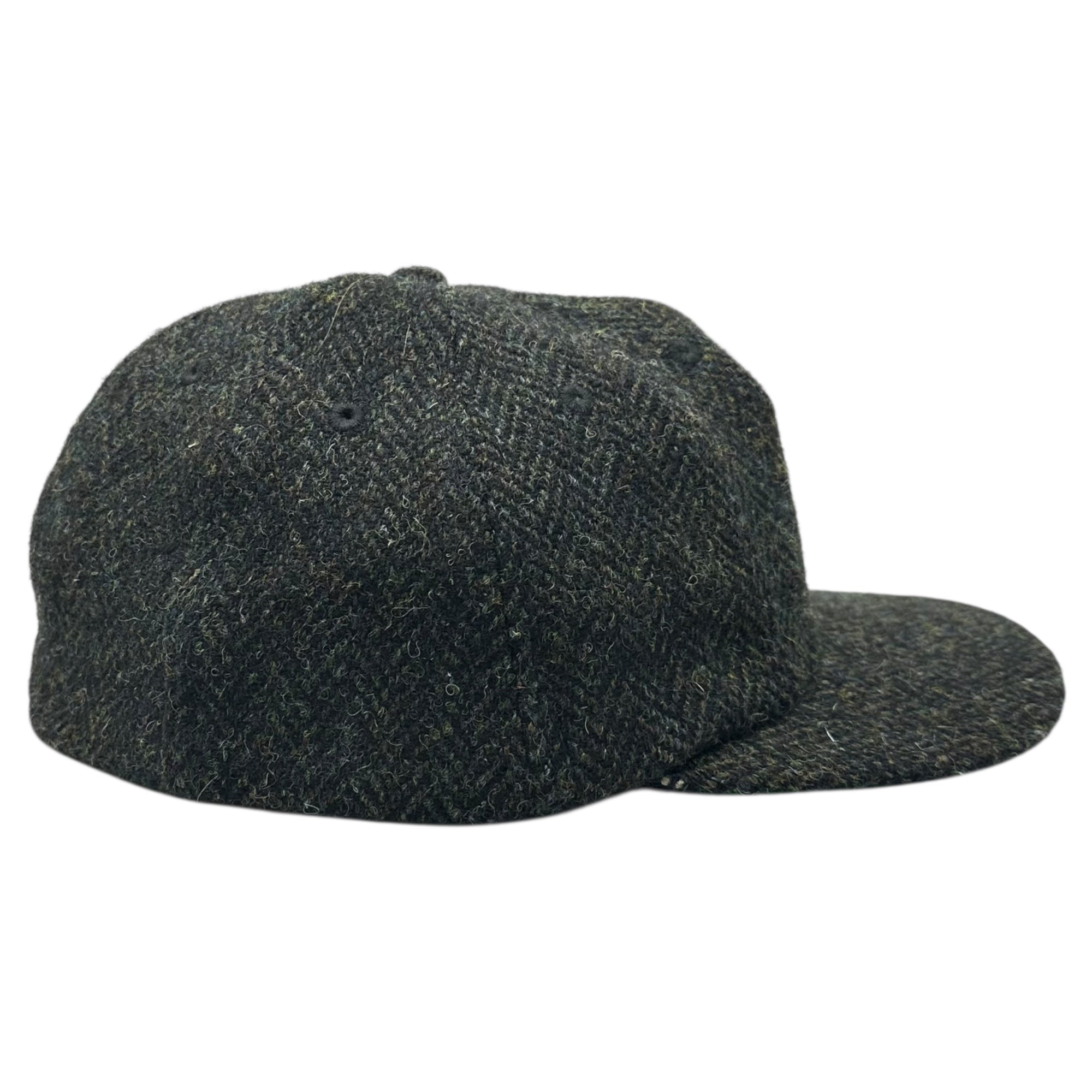 NEW ERA × COOPERSTOWN(ニューエラ × クーパーズタウン) Harris Tweed Wool New York Yankees 8 Panel Cap ハリスツイード ウール ニューヨークヤンキース 8パネル キャップ 7 1/4(57.7cm) ダークグリーン