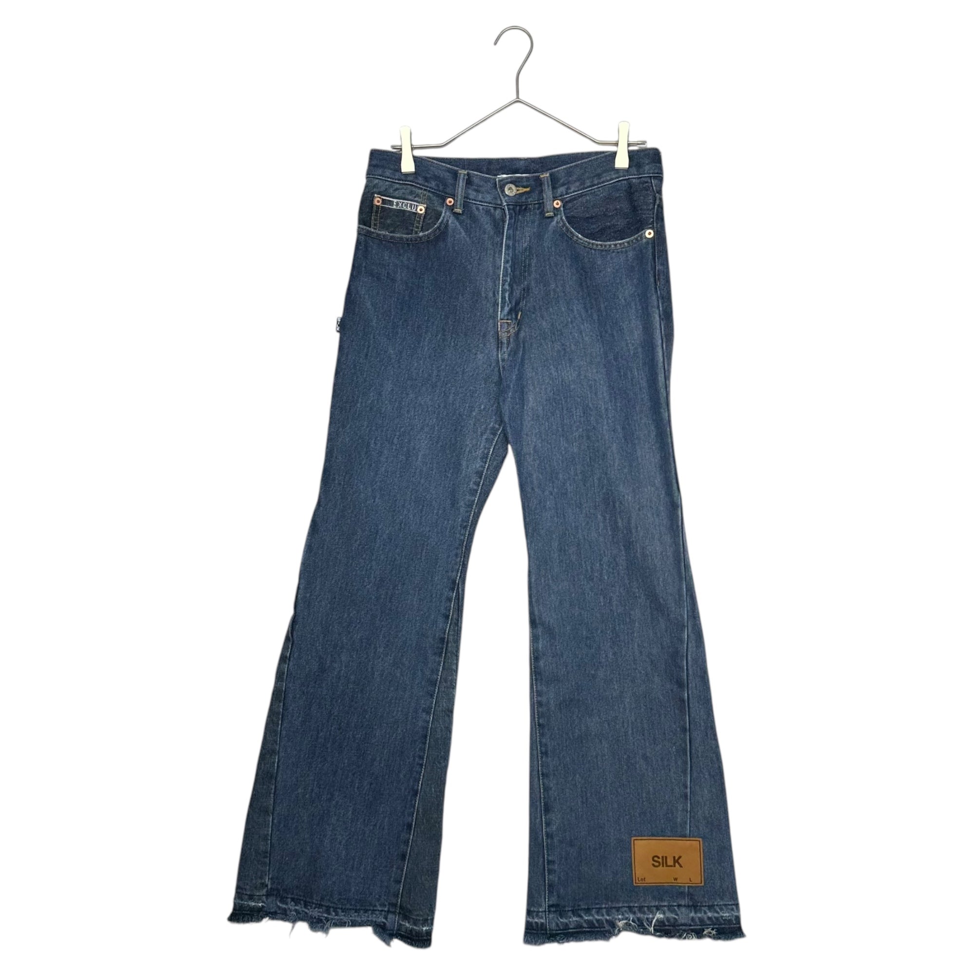doublet(ダブレット) 21AW UPCYCLE ORIGINAL DENIM PANTS アップサイクル オリジナル デニム パンツ 21AW12PT162 S インディゴ ワイド フレア