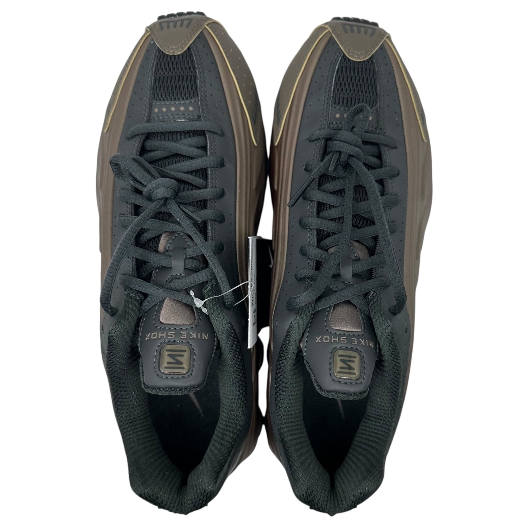 NIKE(ナイキ) Shox R4 "Ironstone" ショックス AR3565-007 27cm ブラウン×ブラック ローカット スニーカー 箱付