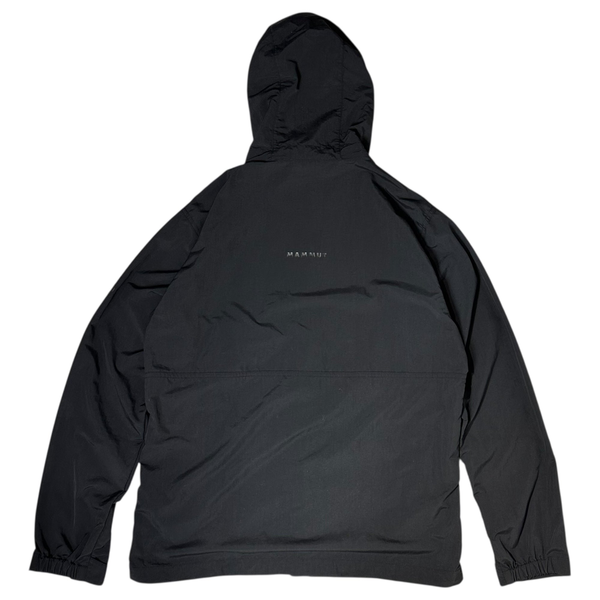 MAMMUT(マムート) Hiking WB Hooded Jacket AF Men ハイキング ウィンドブレーカー フーデッド ジャケット アジアンフィット 1012-00391 L ブラック アウトドア