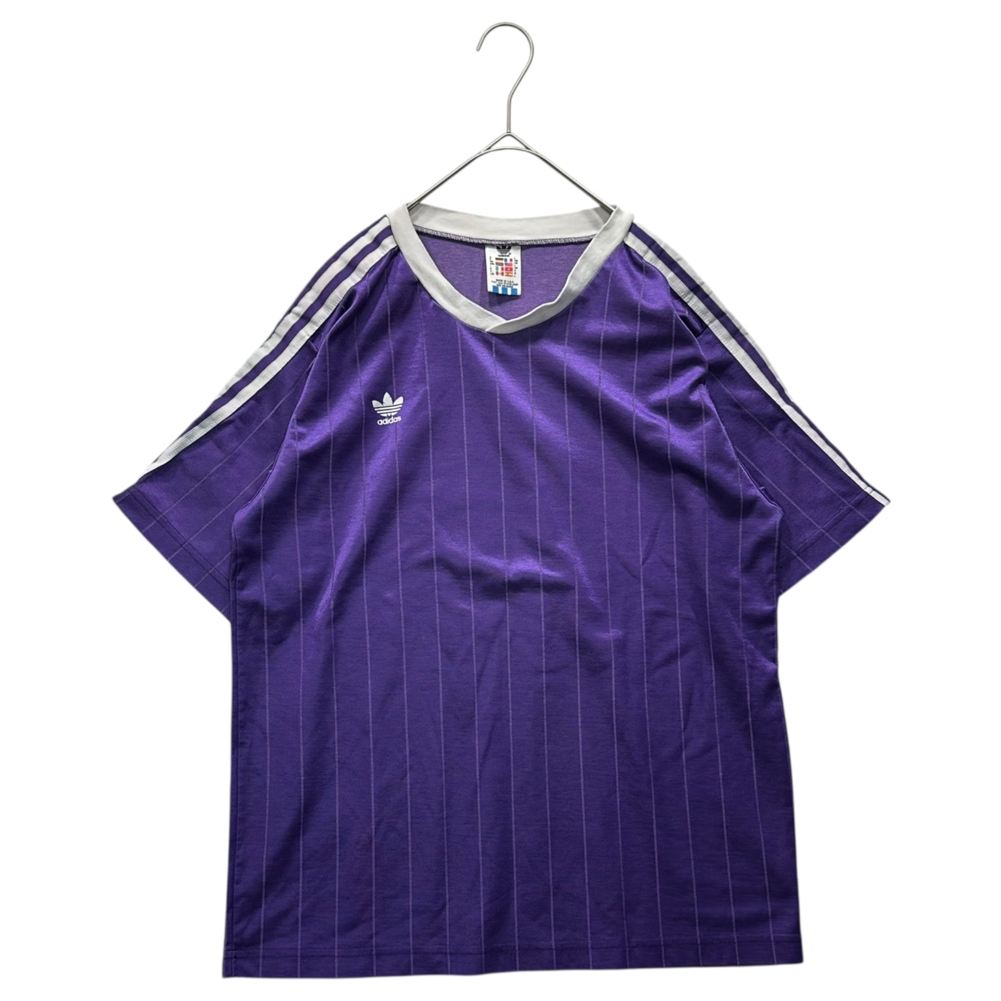adidas(アディダス) International Flag Tag Game Shirt 万国旗タグ ゲーム シャツ S パープル