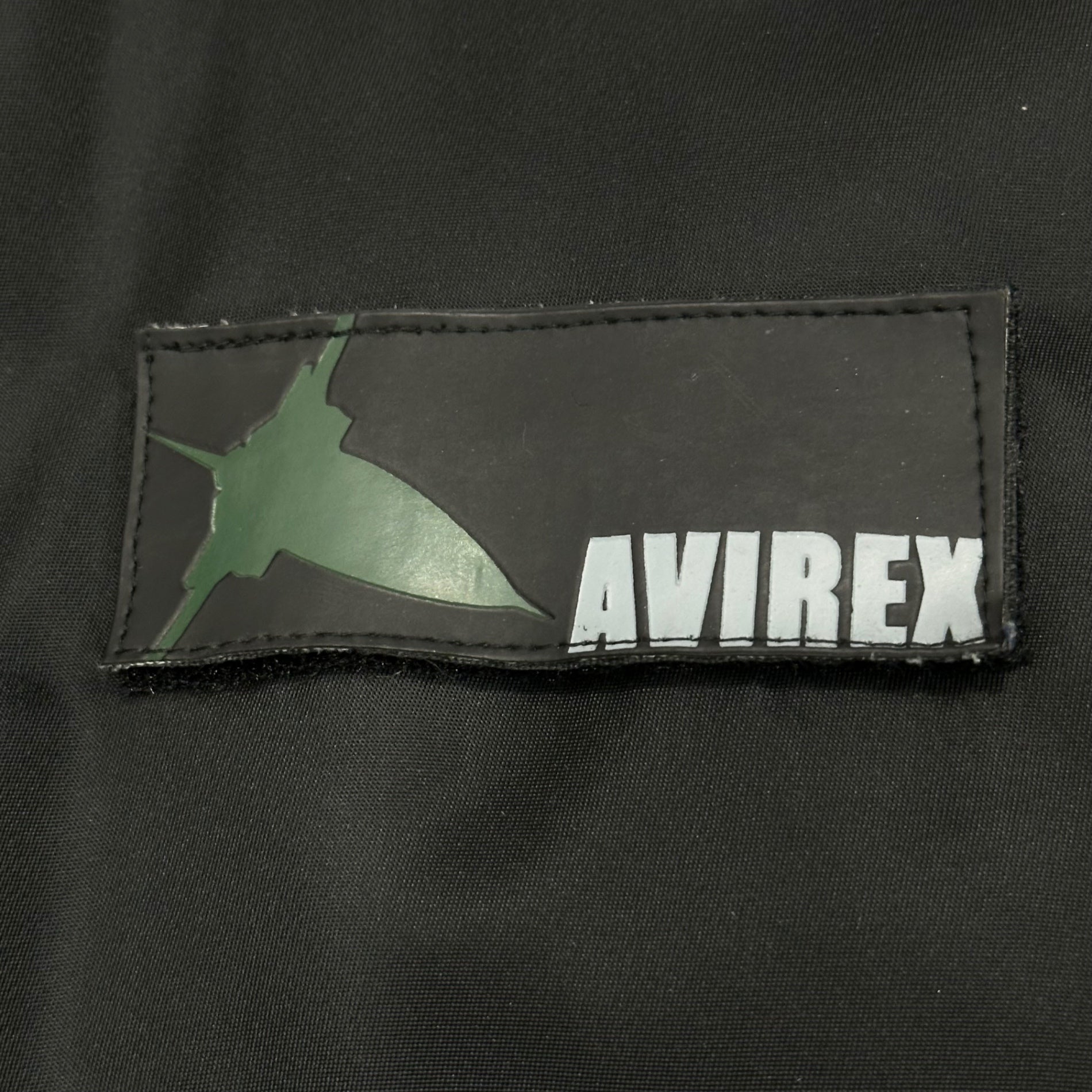 AVIREX(アヴィレックス) Elite Group Quilted Lined Military Flight Jacket 精鋭集団 裏キルト ミリタリーフライトジャケット 652201 L ブラック