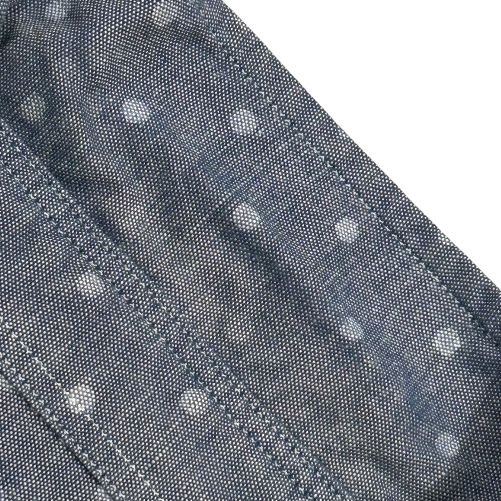 COMME des GARCONS HOMME DEUX(コムデギャルソンオムドゥ) Polka Dot Chambray Shirt ドット柄 シャンブレー シャツ XS ライトインディゴ