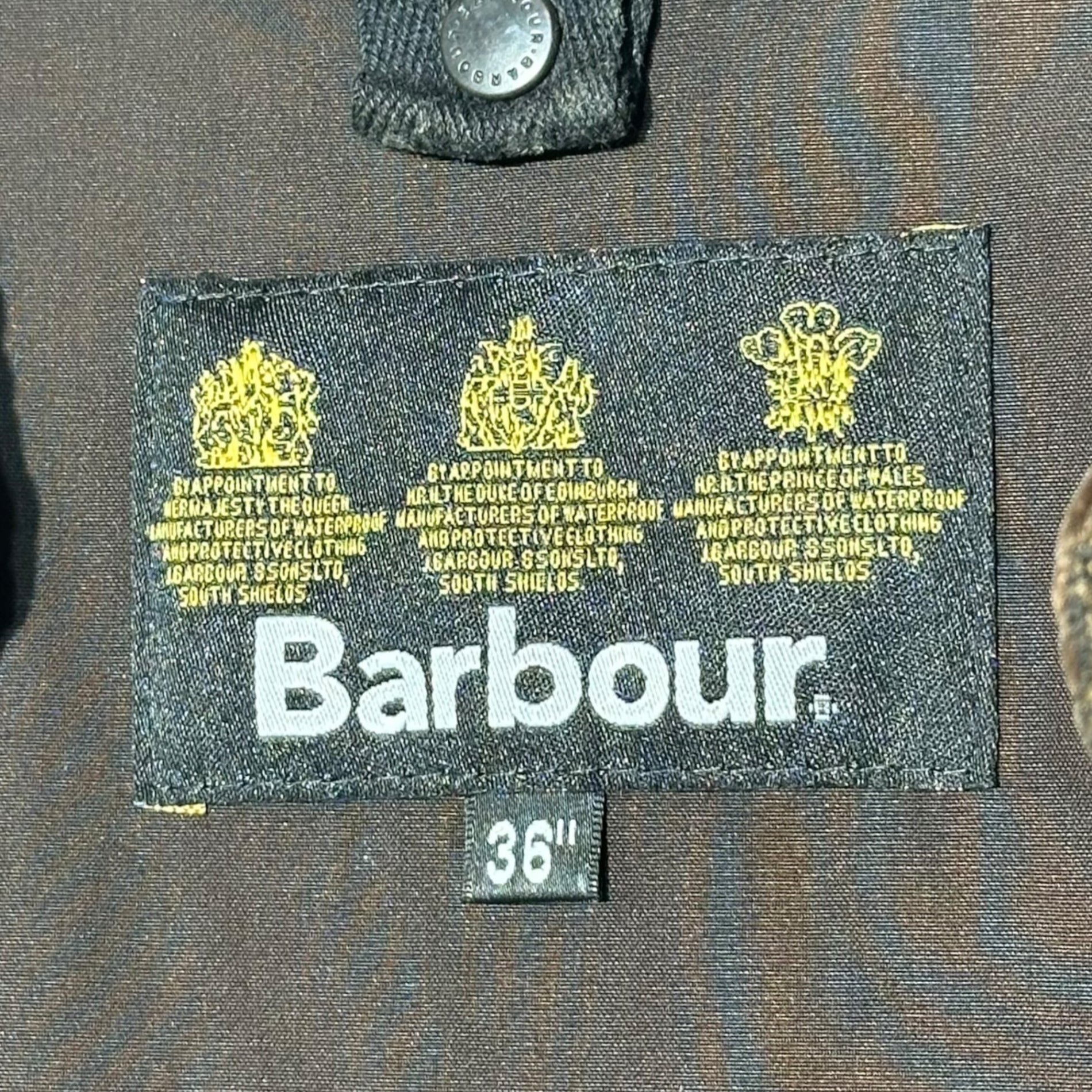 Barbour(バブアー) BEDALE SL ビデイル ワックス ツイード ジャケット 1402203 36(S程度) ブラウン オイルド