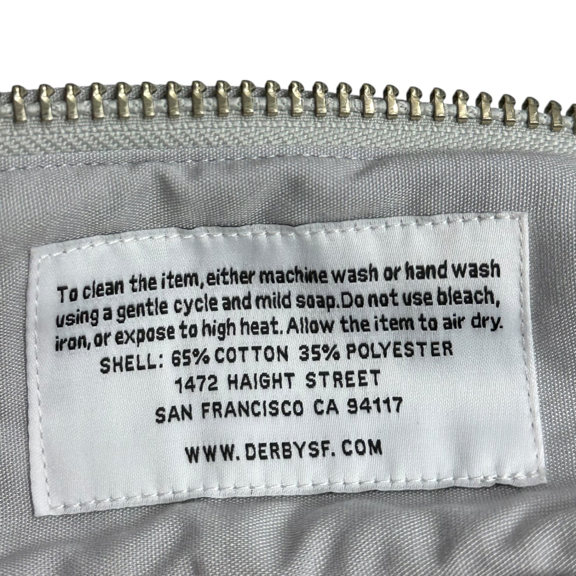 Derby Of San Francisco(ダービーオブサンフランシスコ) Derby jacket ダービー ジャケット STYLE 300 S ライトグレー ペイズリー ブルゾン 中綿