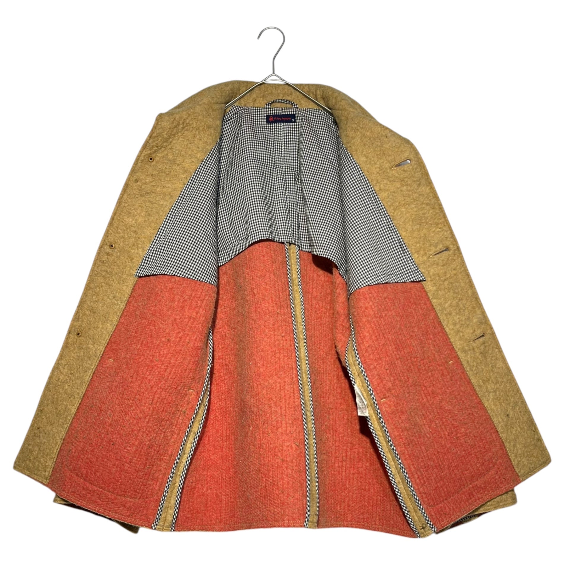 R by 45rpm(アールバイフォーティファイブアールピーエム) Wool felt chester coat ウール フェルト チェスター コート 3 ベージュ