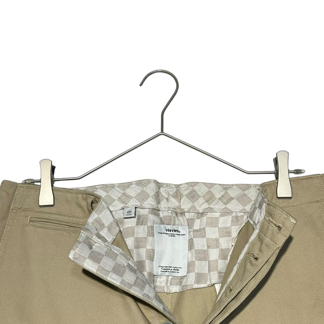 VISVIM(ビズビム/ヴィズヴィム) HIGH-WATER CHINO ハイウォーター チノ パンツ VS0001257 M ベージュ