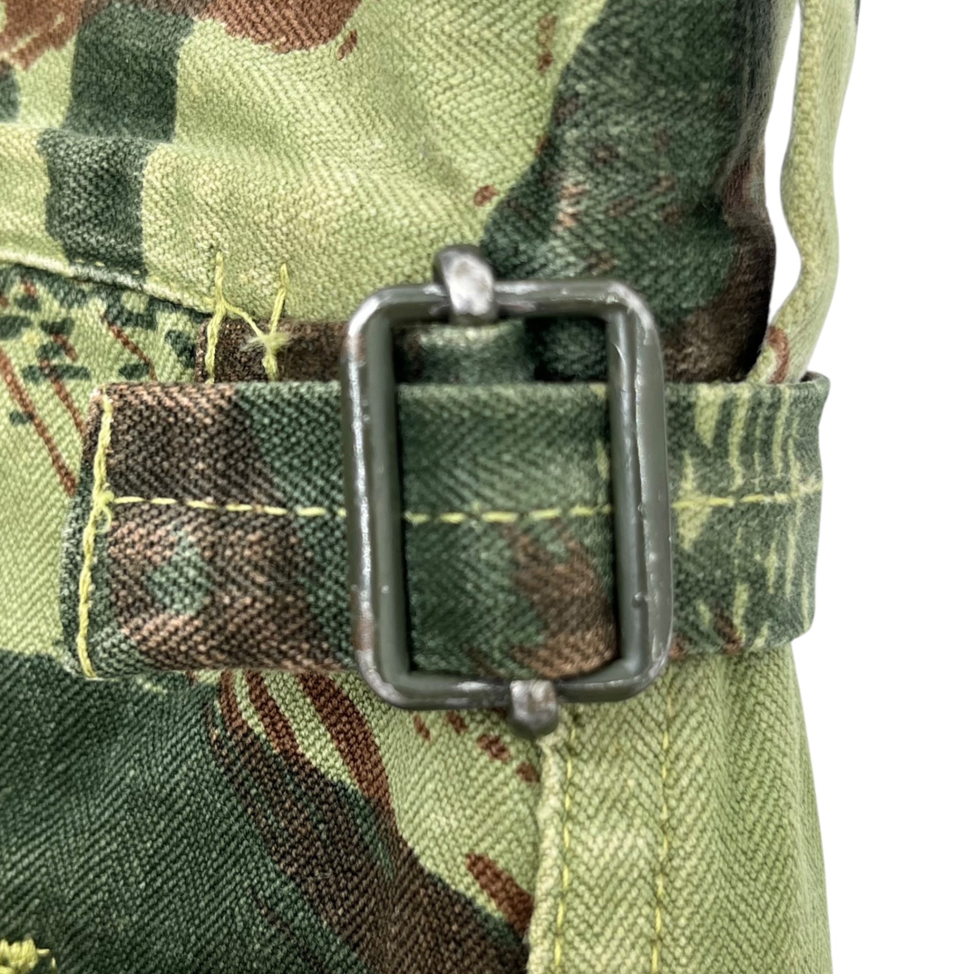 FRENCH MILITARY(フランス軍) 60's M-47 Lizard camo herringbone twill cargo pants リザードカモ ヘリンボーンツイル カーゴパンツ 11 カーキ 60年代~ ヴィンテージ フレンチミリタリー EURO