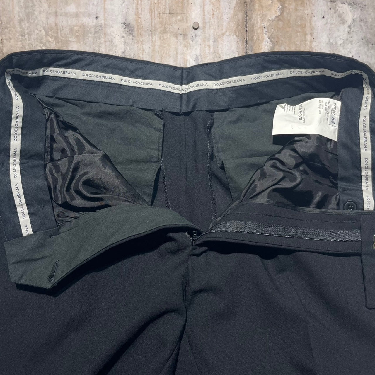 DOLCE&GABBANA(ドルチェ&ガッバーナドルガバ) セットアップジャケット 54(XXLサイズ程度) ブラック