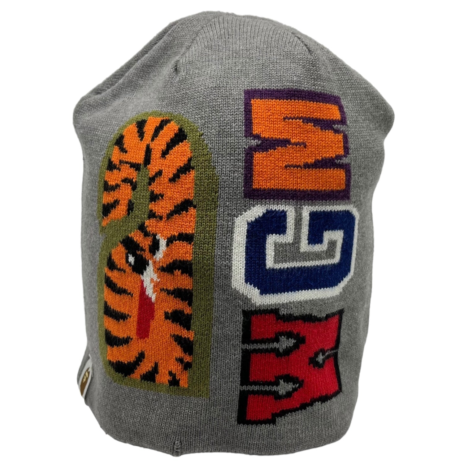 A BATHING APE(アベイシングエイプ) 00's shark beanie シャーク ビーニー グレー ニット帽 帽子