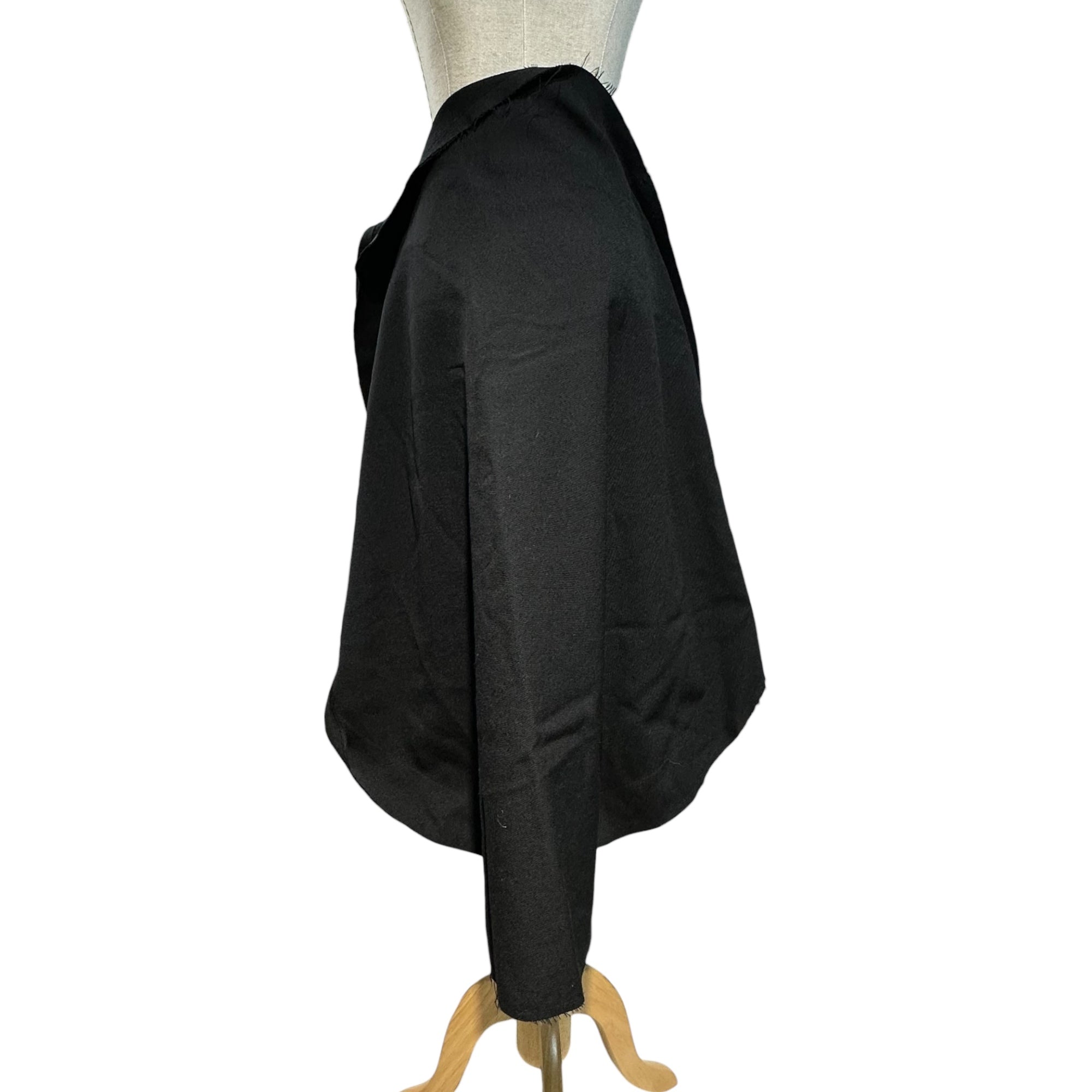 COMME des GARCONS(コムデギャルソン) 02AW Circle Pattern Wool Gabardine Skirt サークル パターン ウール ギャバジン スカート 円 GG-S007 S ブラック AD2002