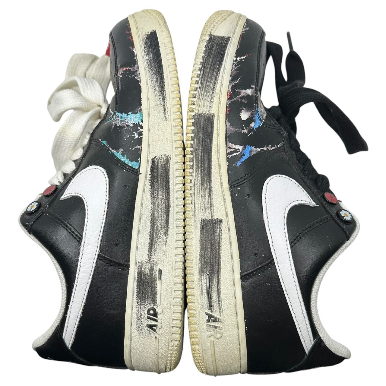 NIKE×peaceminusone(ナイキ×ピースマイナスワン) Air Force 1 Low Para Noise "Black" G-DRAGON エアフォース 1 パラノイズ AQ3692-001 27cm ブラック 箱付 コラボ