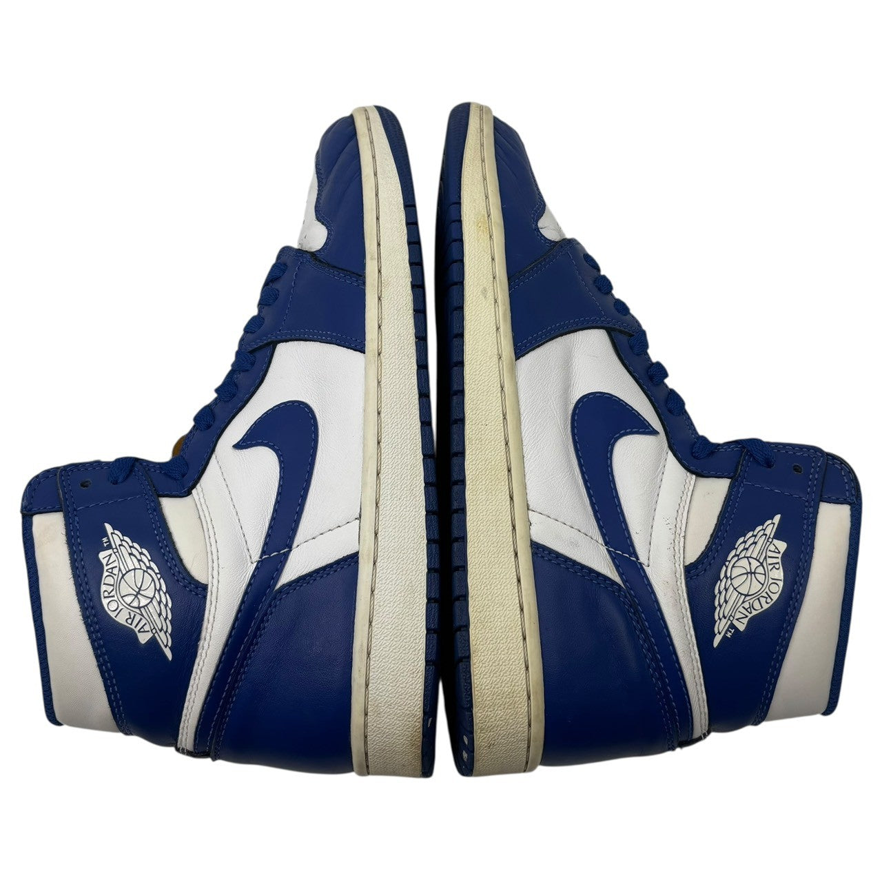 NIKE(ナイキ) AIR JORDAN 1 RETRO HIGH OG STORM BLUE エア ジョーダン 1 レトロ ハイ オリジナル 555088-127 27cm ブルー×ホワイト ハイカット スニーカー